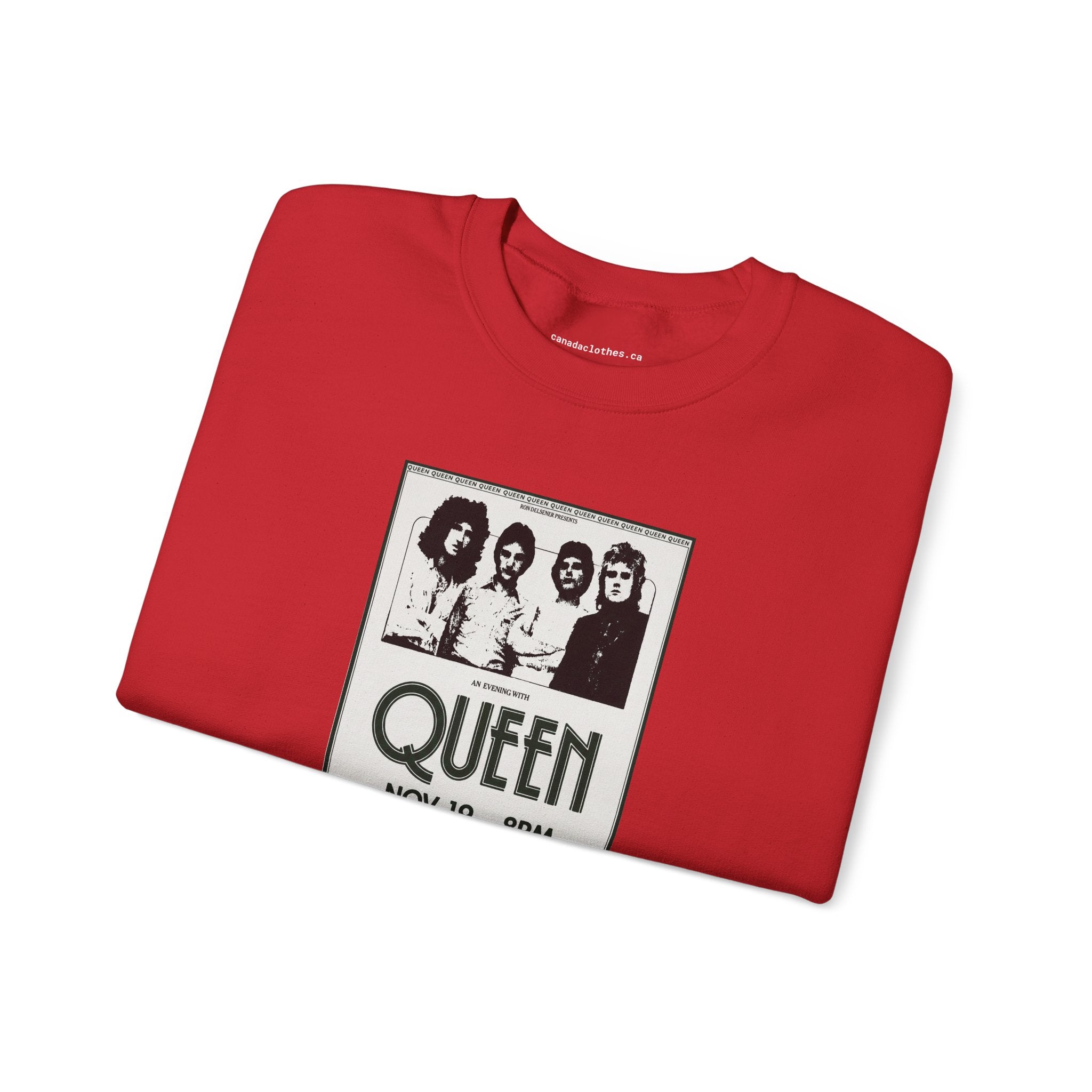 Queen - Vintage Graphic Sweatshirt - {{variant_option}} - Sweatshirt - canadaclothes.ca