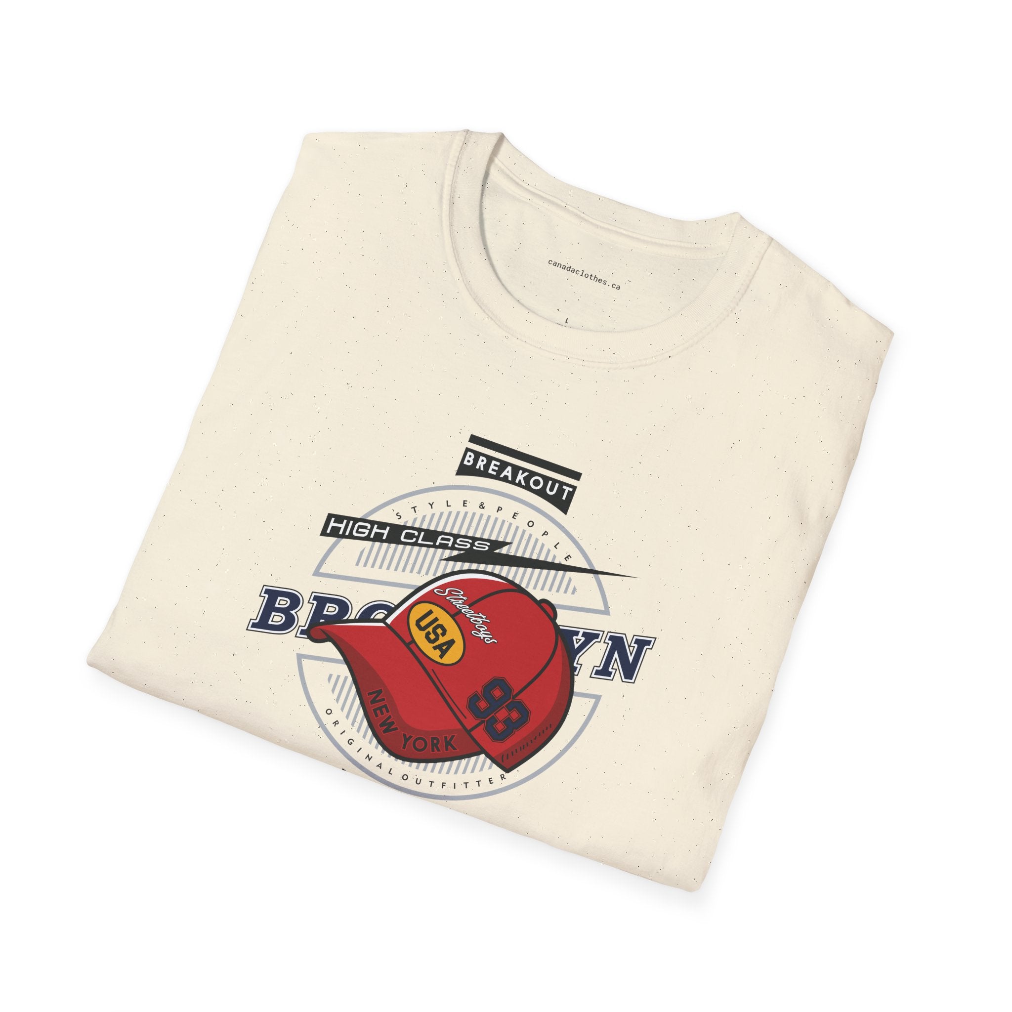 Brooklyn High Class - Vintage Graphic T-Shirt - {{variant_option}} - T-Shirt - canadaclothes.ca