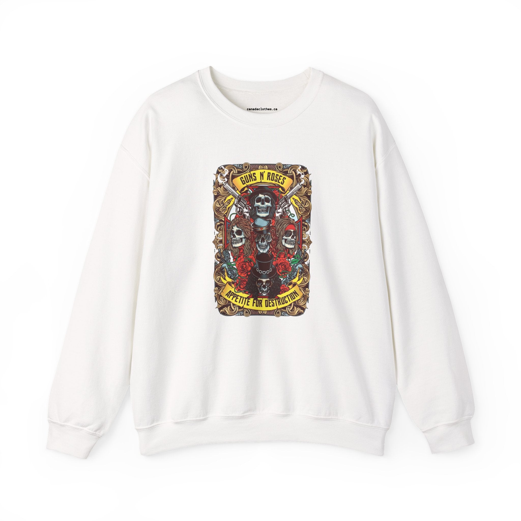 Guns N' Roses - Vintage Graphic Sweatshirt - {{variant_option}} - Sweatshirt - canadaclothes.ca