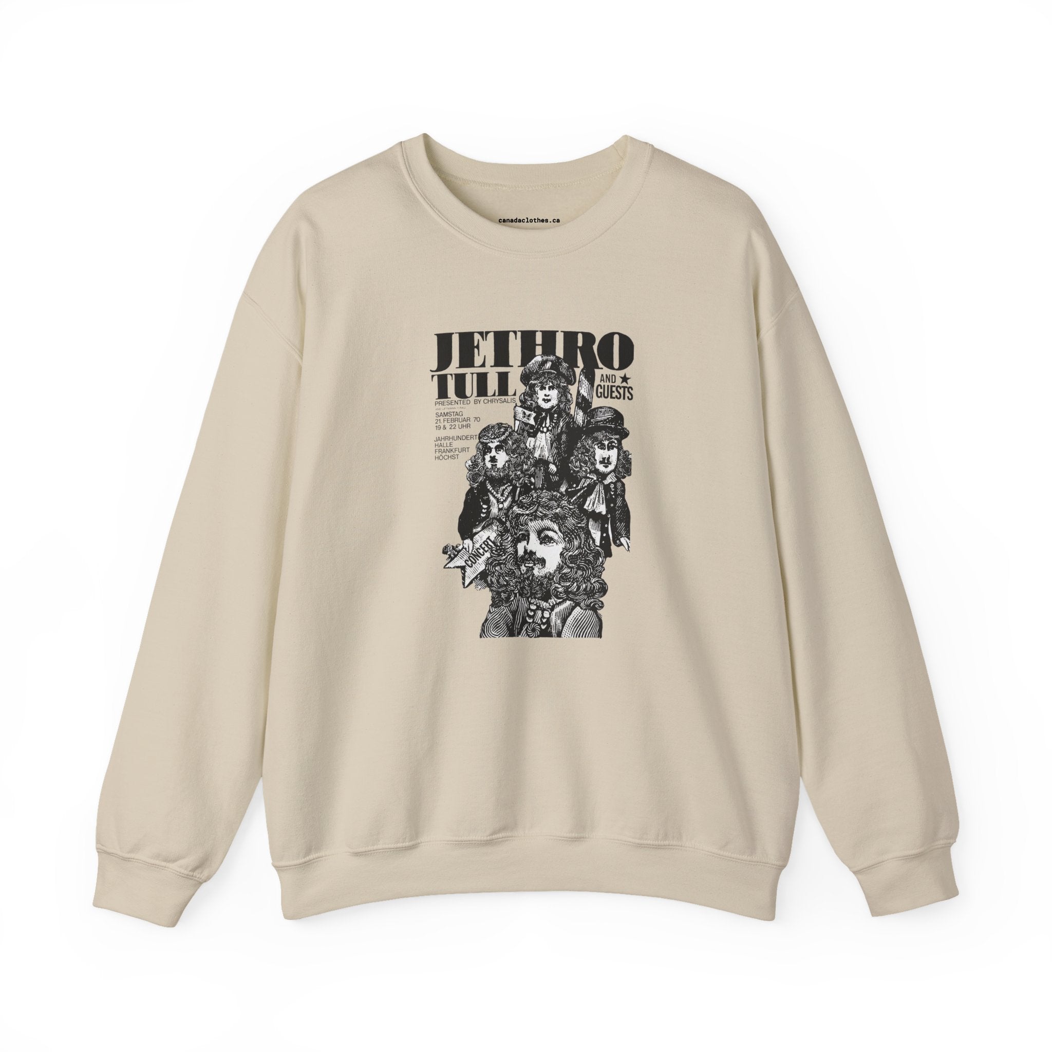 Jethro Tull - Vintage Graphic Sweatshirt - {{variant_option}} - Sweatshirt - canadaclothes.ca