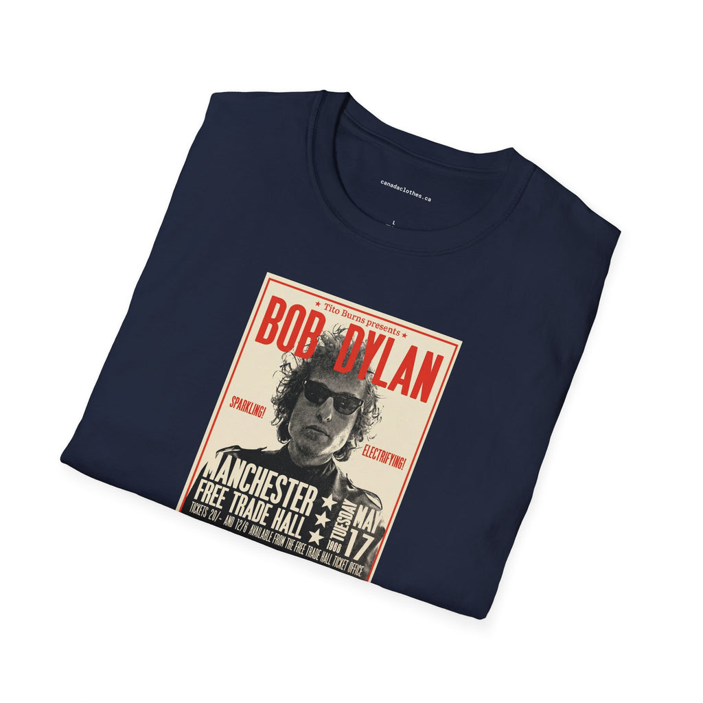 Bob Dylan Band Poster - Vintage Graphic T-Shirt - {{variant_option}} - T-Shirt - canadaclothes.ca