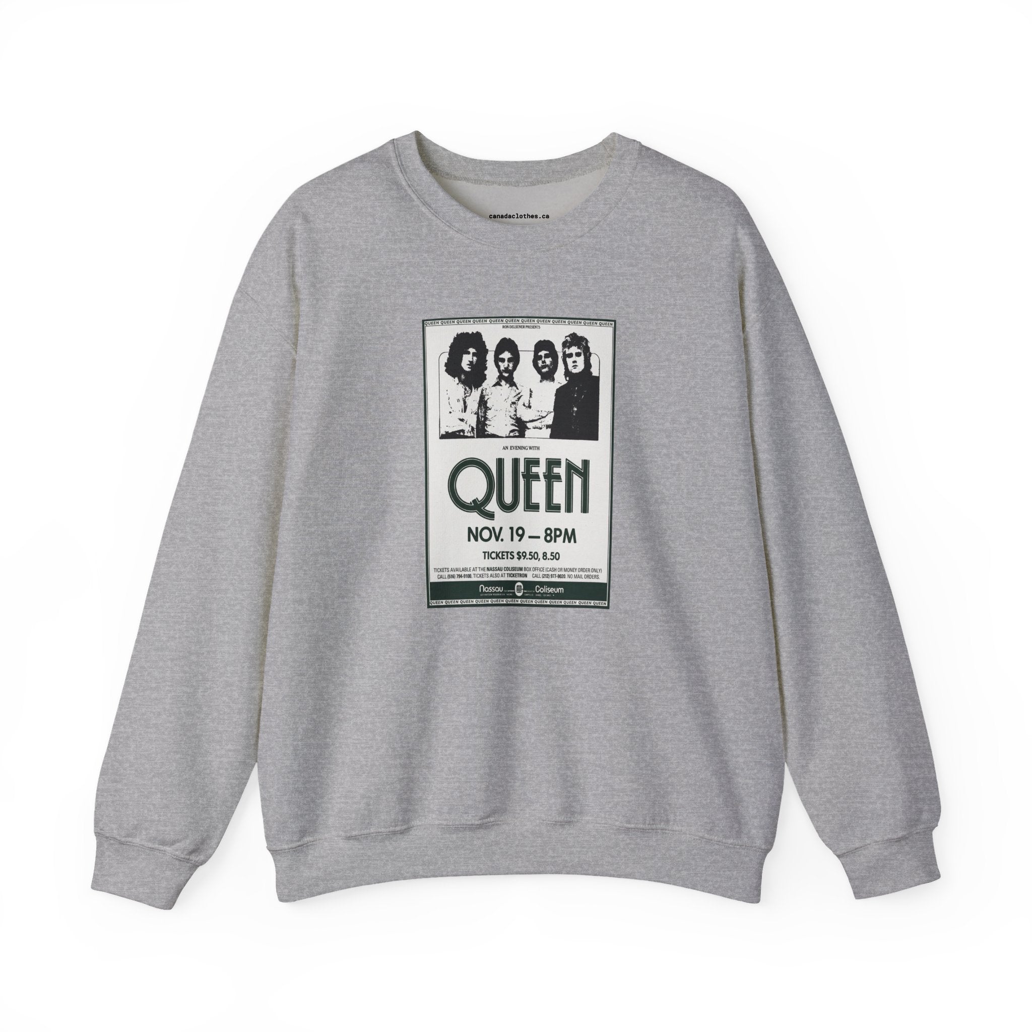 Queen - Vintage Graphic Sweatshirt - {{variant_option}} - Sweatshirt - canadaclothes.ca