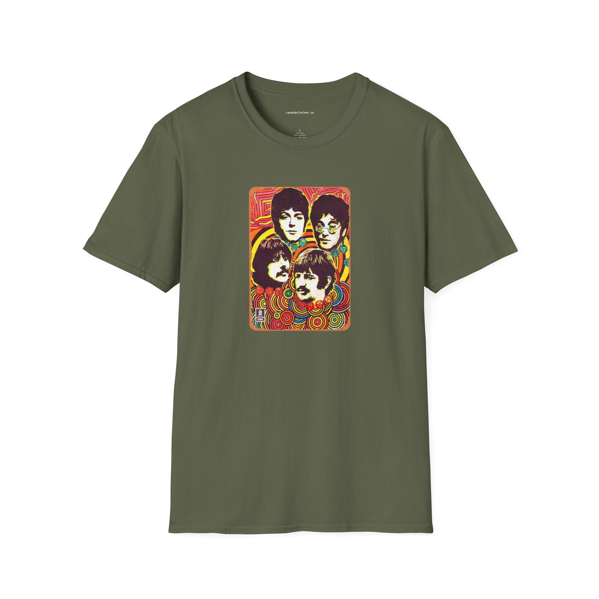 The Beatles Band Poster - Vintage Graphic T-Shirt - {{variant_option}} - T-Shirt - canadaclothes.ca