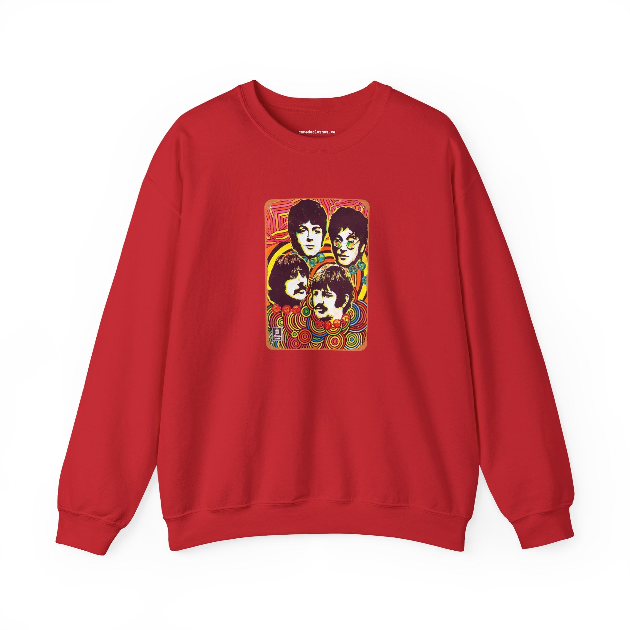 The Beatles Band Poster - Vintage Graphic Sweatshirt - {{variant_option}} - Sweatshirt - canadaclothes.ca