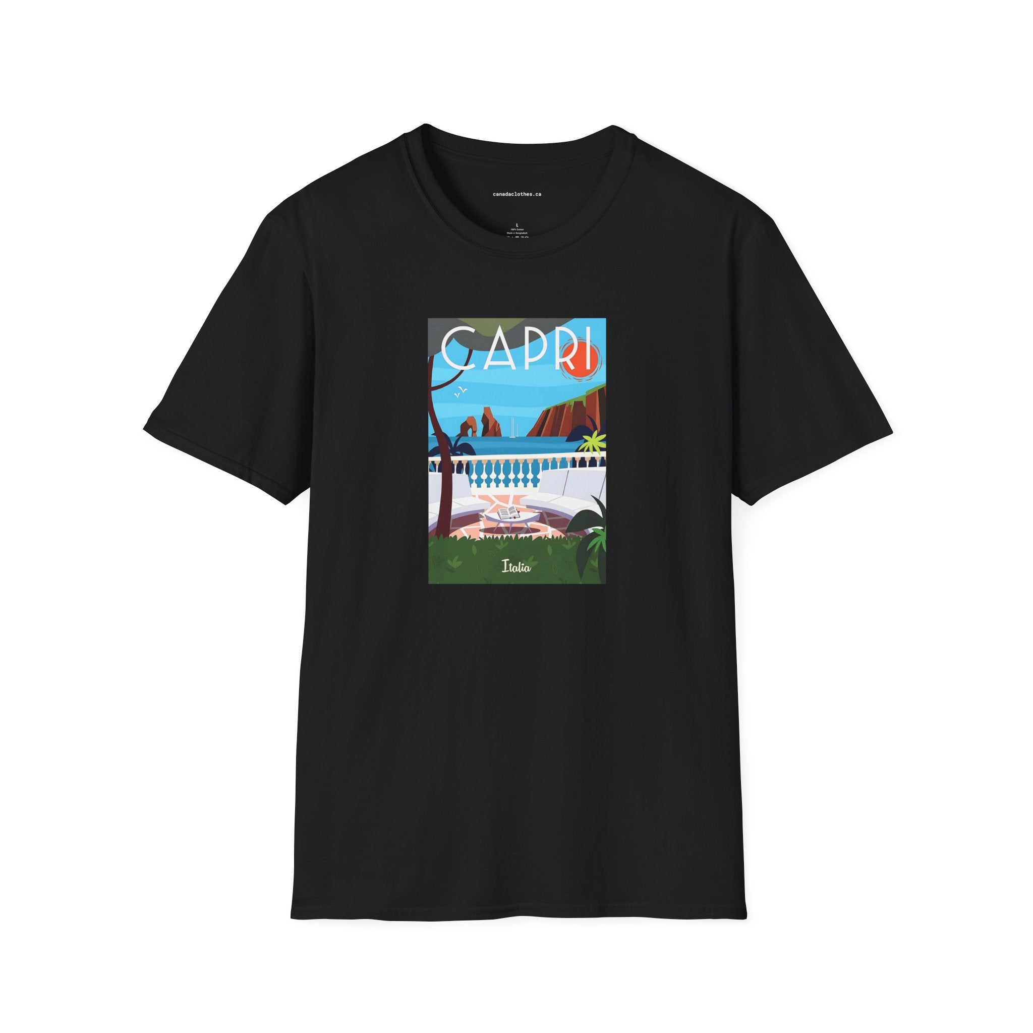 Capri - Vintage Graphic T-Shirt - {{variant_option}} - T-Shirt - canadaclothes.ca