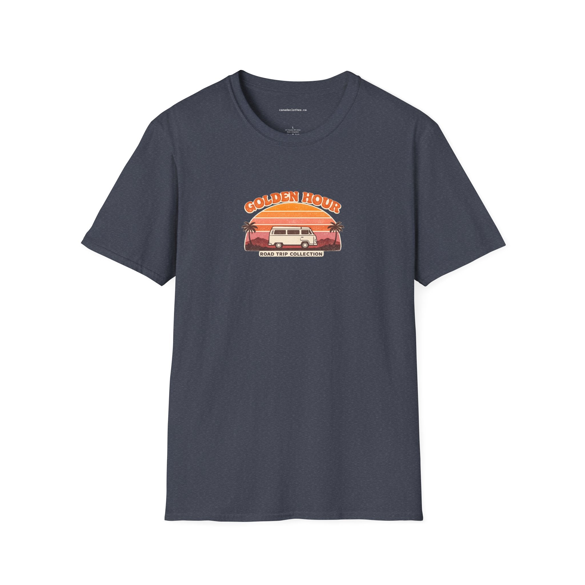 Golden Hour Bus - Vintage Graphic T-Shirt - {{variant_option}} - T-Shirt - canadaclothes.ca