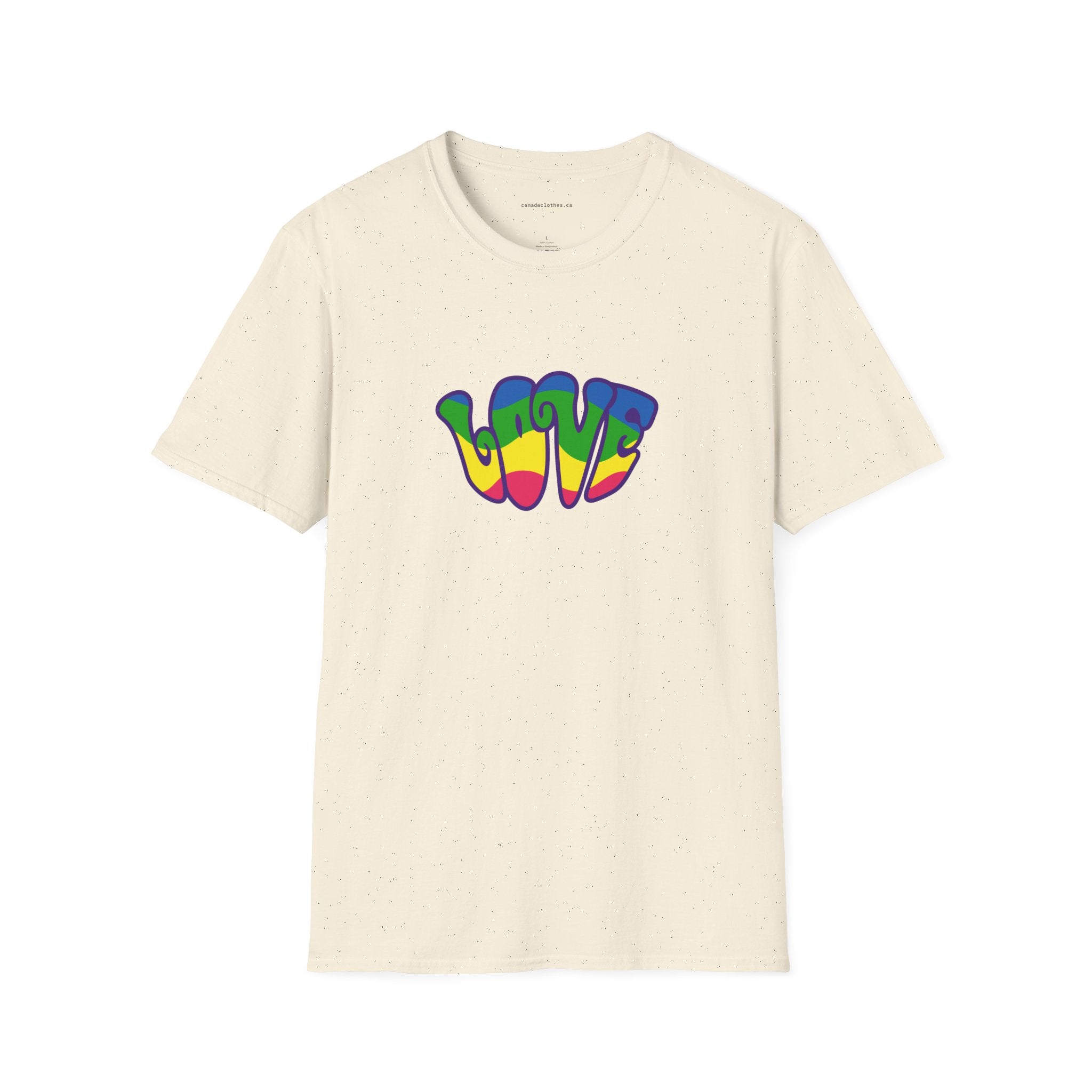 Colourful Love - Cute Graphic T-Shirt - {{variant_option}} - T-Shirt - canadaclothes.ca