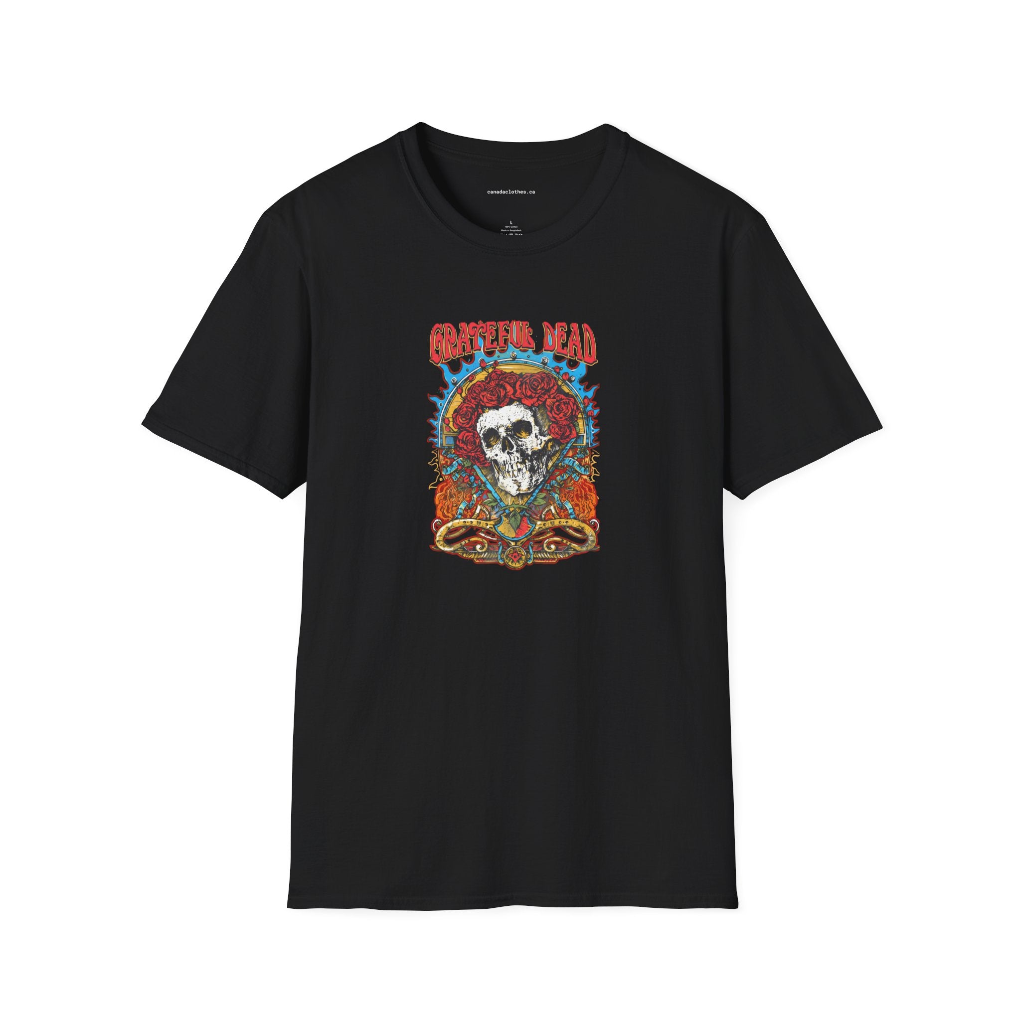 Grateful Dead Band Poster - Vintage Graphic T-Shirt - {{variant_option}} - T-Shirt - canadaclothes.ca