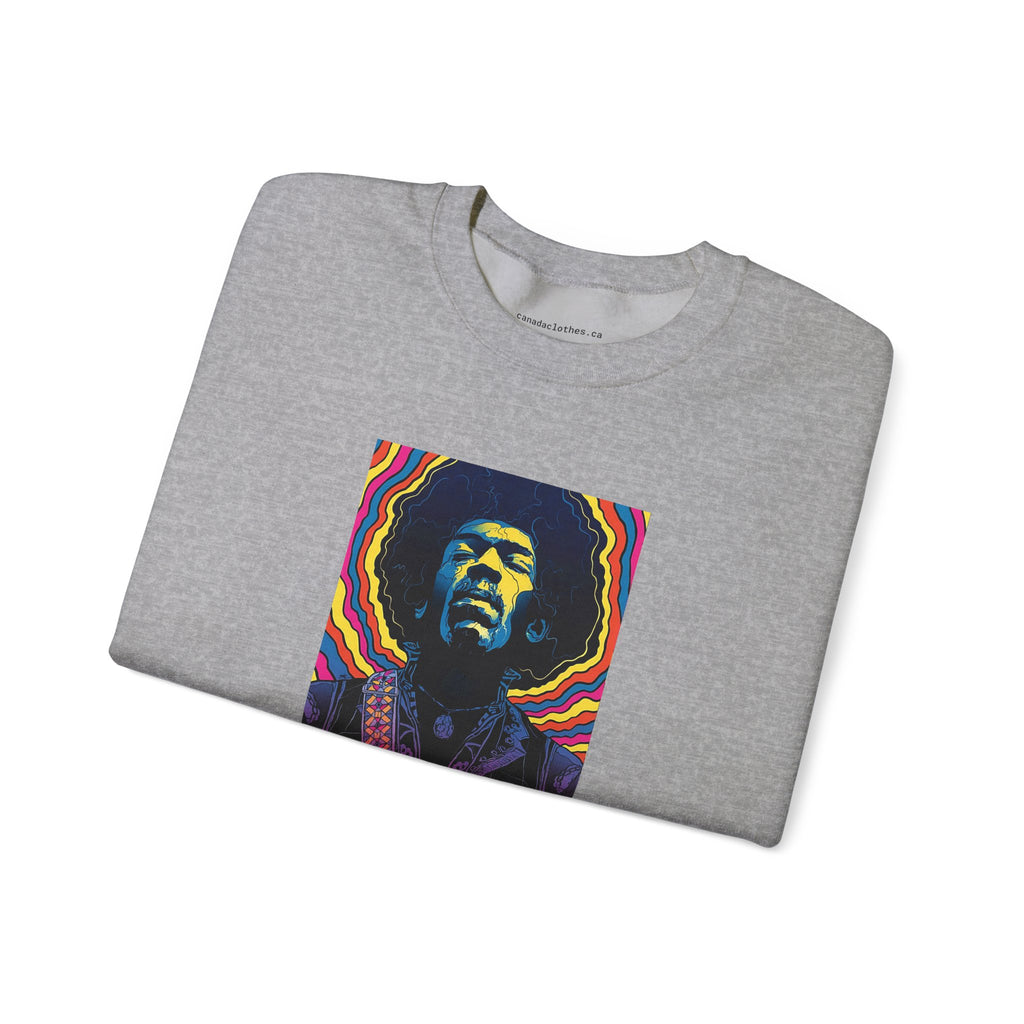 Jimi Hendrix Voodoo Child - Vintage Graphic Sweatshirt - {{variant_option}} - Sweatshirt - canadaclothes.ca