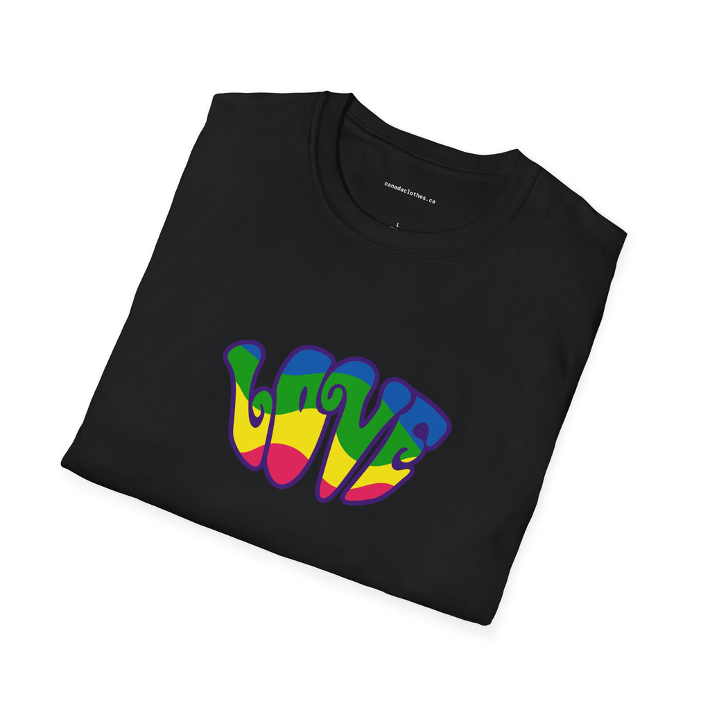 Colourful Love - Cute Graphic T-Shirt - {{variant_option}} - T-Shirt - canadaclothes.ca