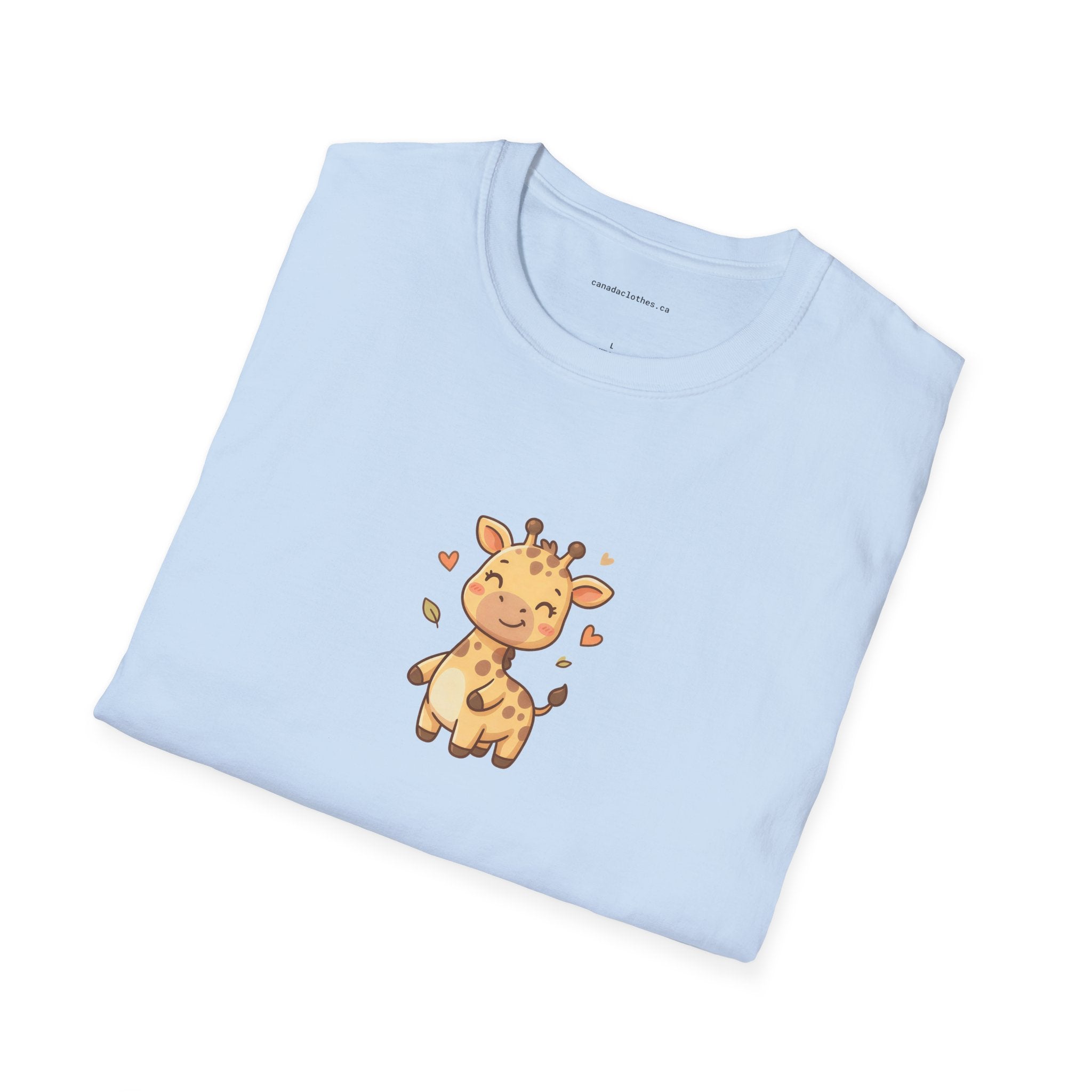 Cute Giraffe - Vintage Graphic T-Shirt - {{variant_option}} - T-Shirt - canadaclothes.ca