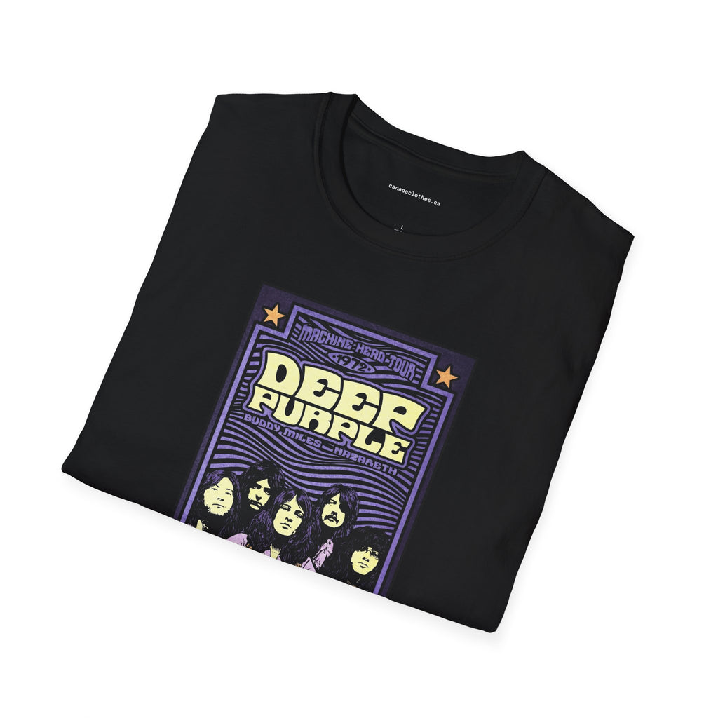 Deep Purple Band Poster - Vintage Graphic T-Shirt - {{variant_option}} - T-Shirt - canadaclothes.ca
