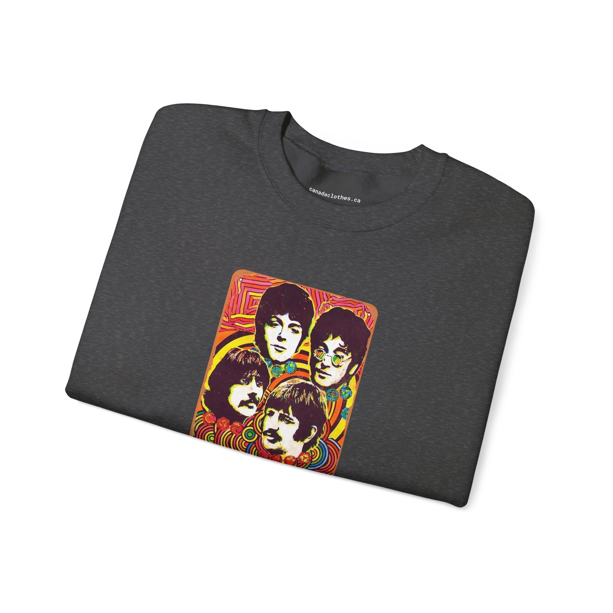 The Beatles Band Poster - Vintage Graphic Sweatshirt - {{variant_option}} - Sweatshirt - canadaclothes.ca