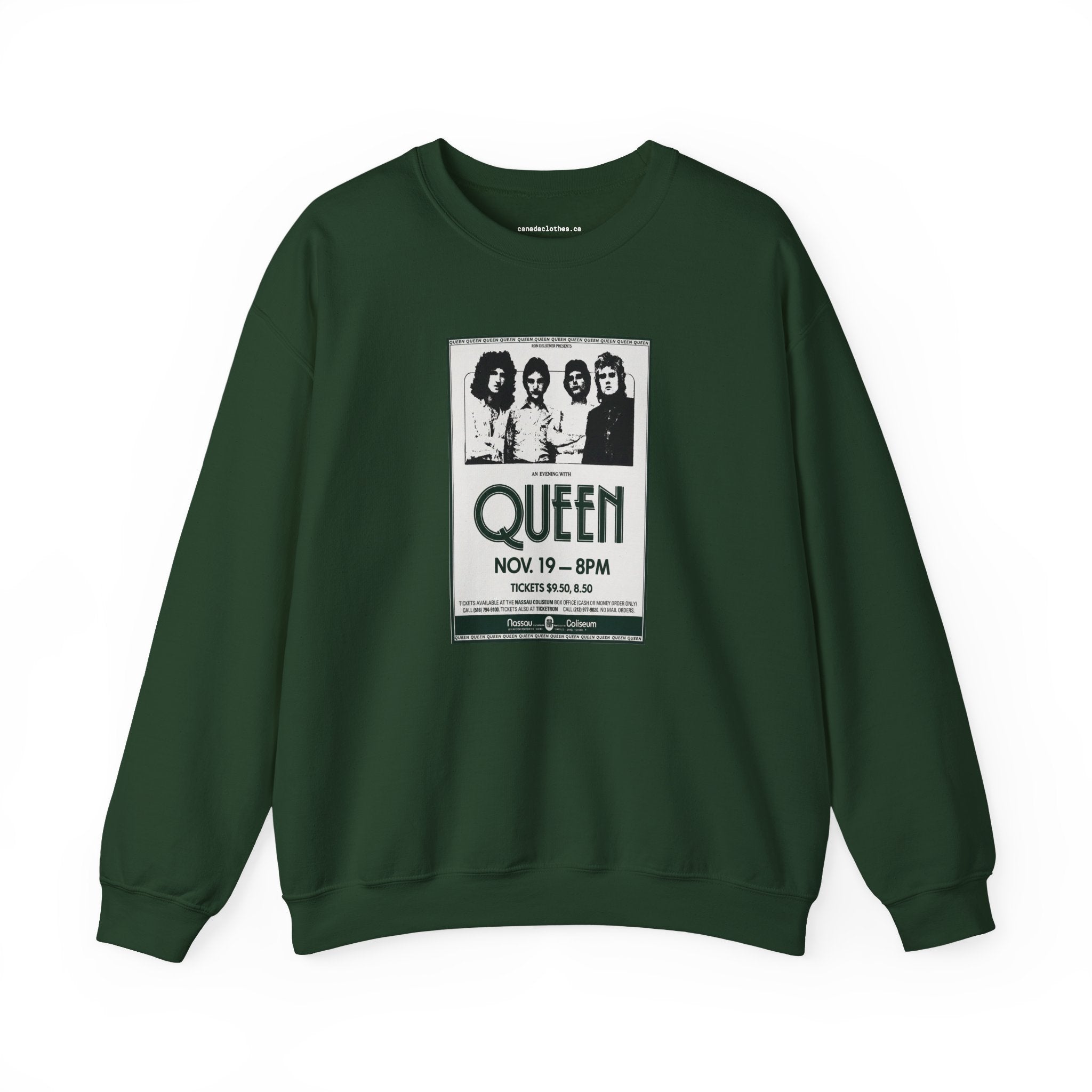 Queen - Vintage Graphic Sweatshirt - {{variant_option}} - Sweatshirt - canadaclothes.ca