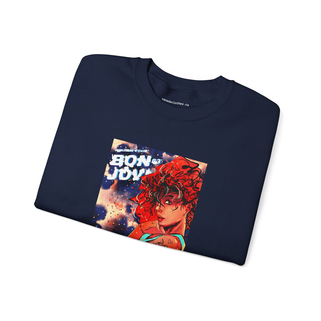 Bon Jovi - Vintage Graphic Sweatshirt - {{variant_option}} - Sweatshirt - canadaclothes.ca