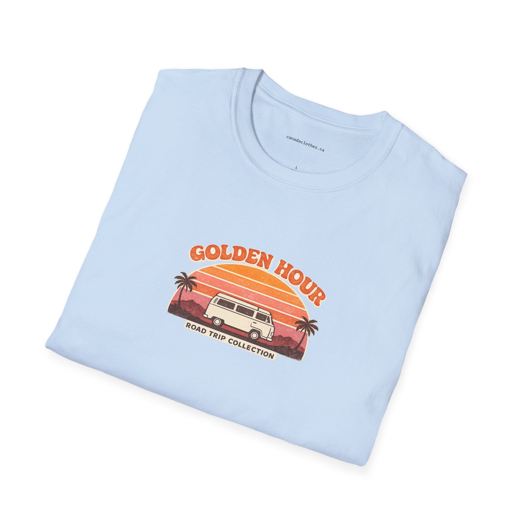 Golden Hour Bus - Vintage Graphic T-Shirt - {{variant_option}} - T-Shirt - canadaclothes.ca