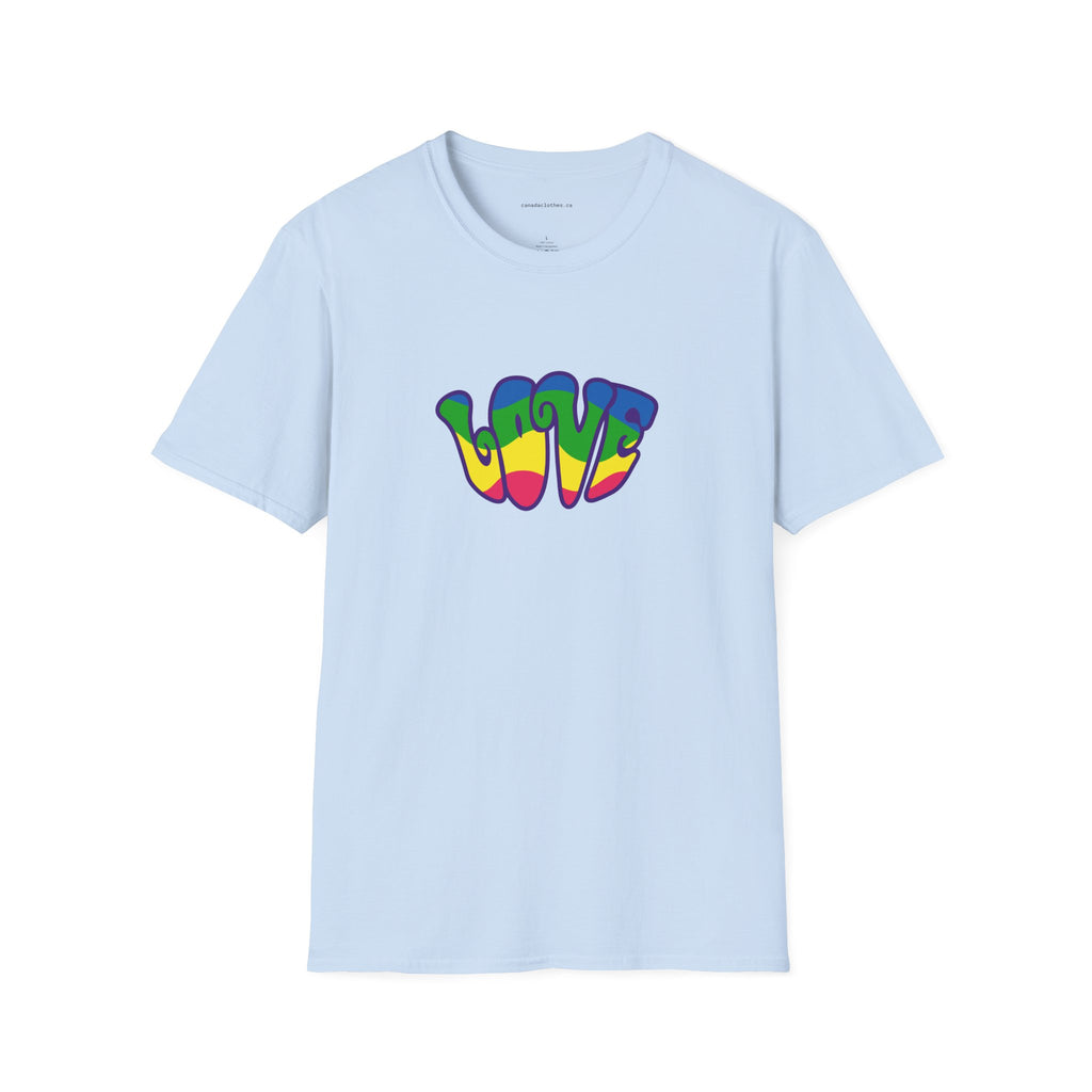 Colourful Love - Cute Graphic T-Shirt - {{variant_option}} - T-Shirt - canadaclothes.ca