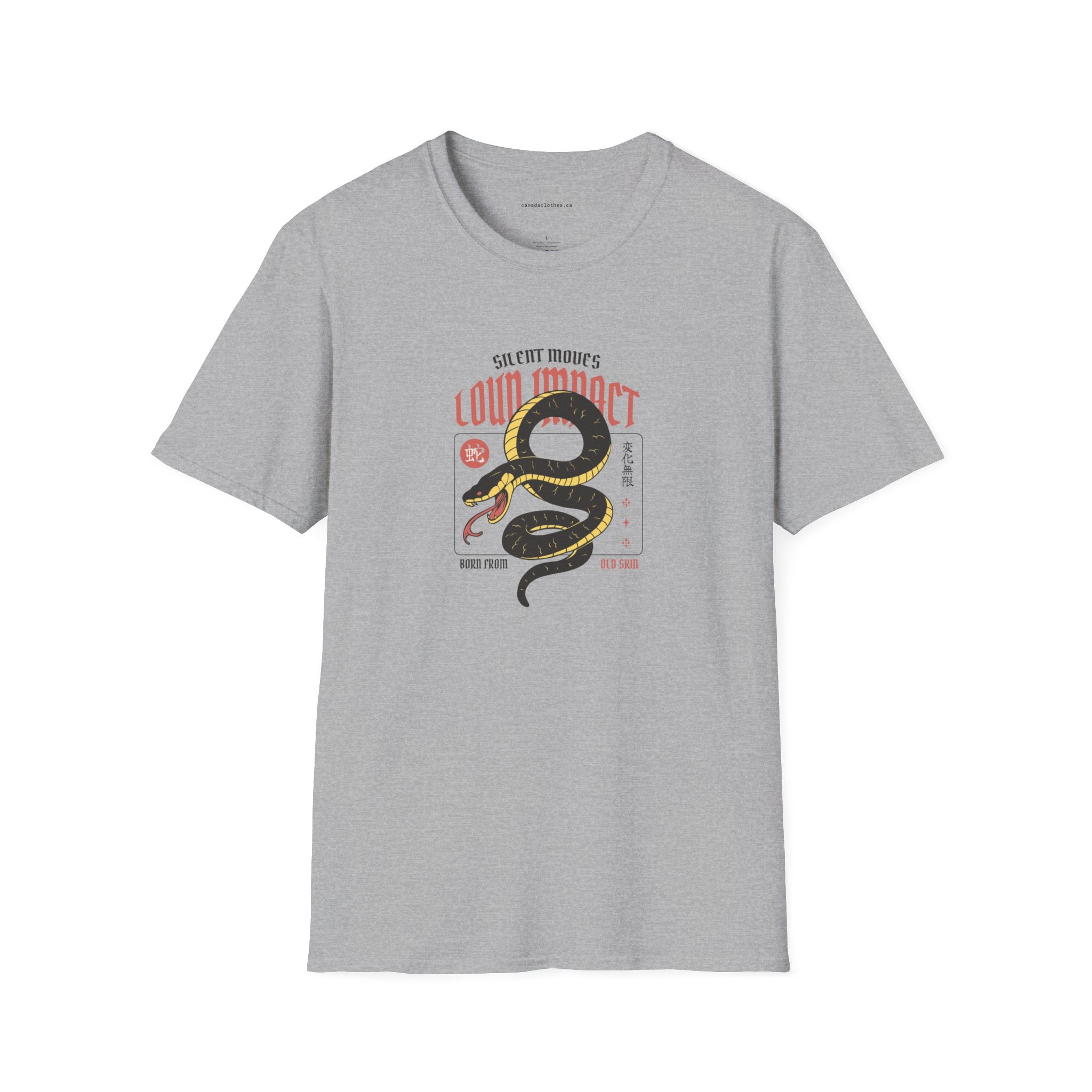 Loud Impact Snake - Vintage Graphic T-Shirt - {{variant_option}} - T-Shirt - canadaclothes.ca