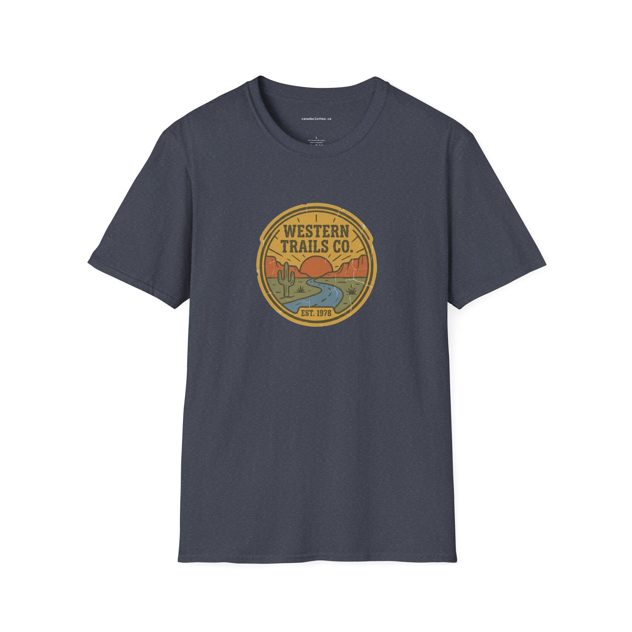 Western Trails - Vintage Graphic T-Shirt - {{variant_option}} - T-Shirt - canadaclothes.ca