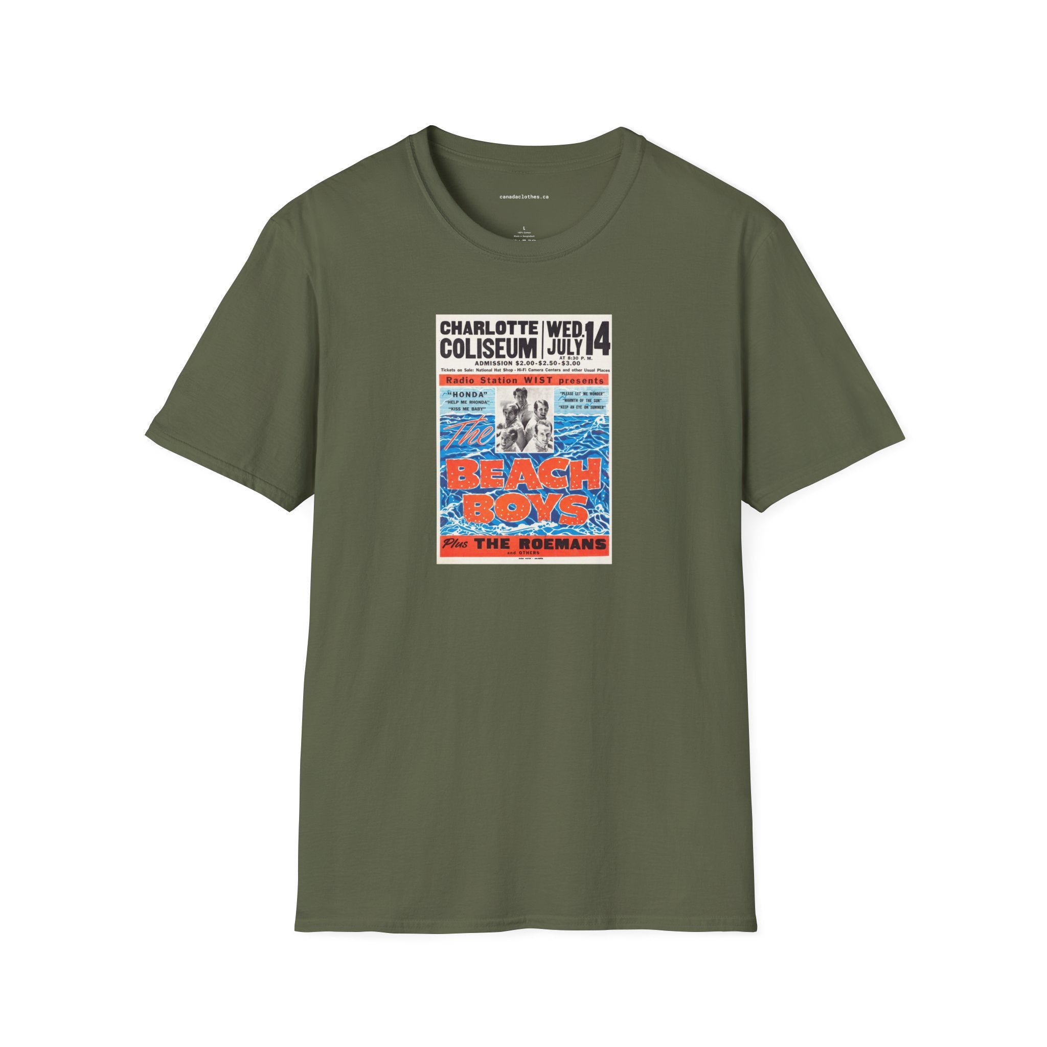 Retro Festival Poster - Vintage Graphic T-Shirt - {{variant_option}} - T-Shirt - canadaclothes.ca