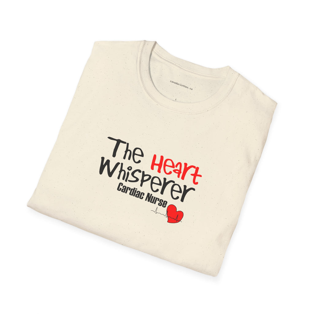 The Heart Whisperer - Funny Nurse Graphic T-Shirt - {{variant_option}} - T-Shirt - canadaclothes.ca