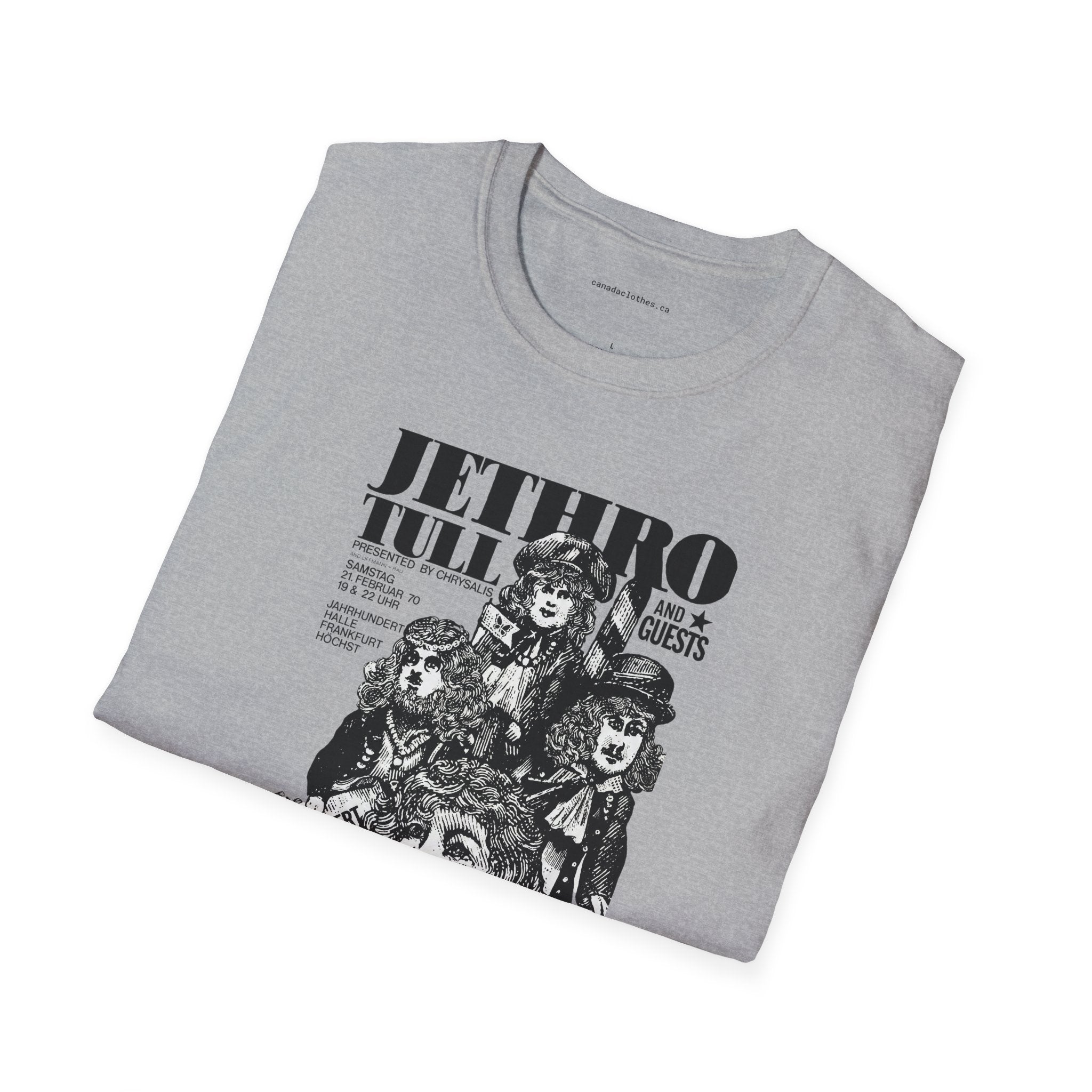 Jethro Tull Band Poster - Vintage Graphic T-Shirt - {{variant_option}} - T-Shirt - canadaclothes.ca