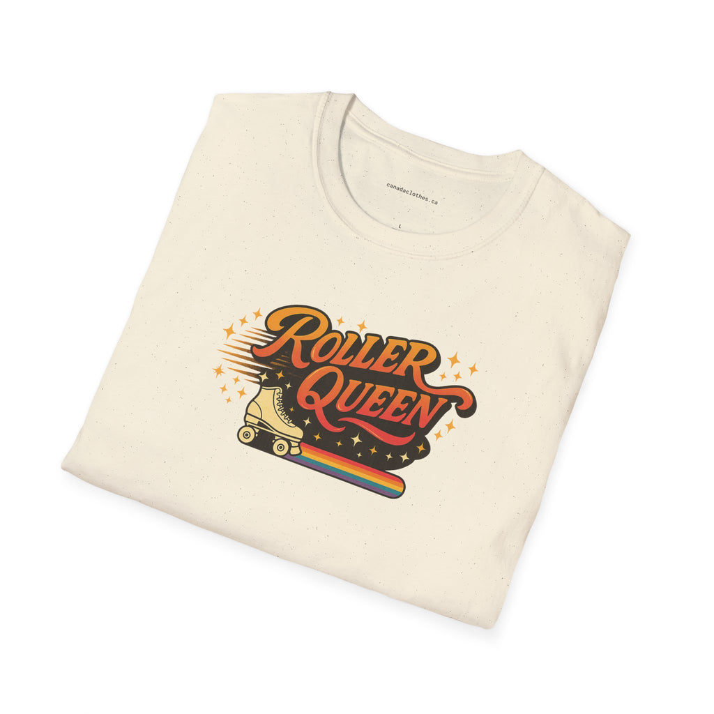 Roller Queen - Vintage Graphic T-Shirt - {{variant_option}} - T-Shirt - canadaclothes.ca