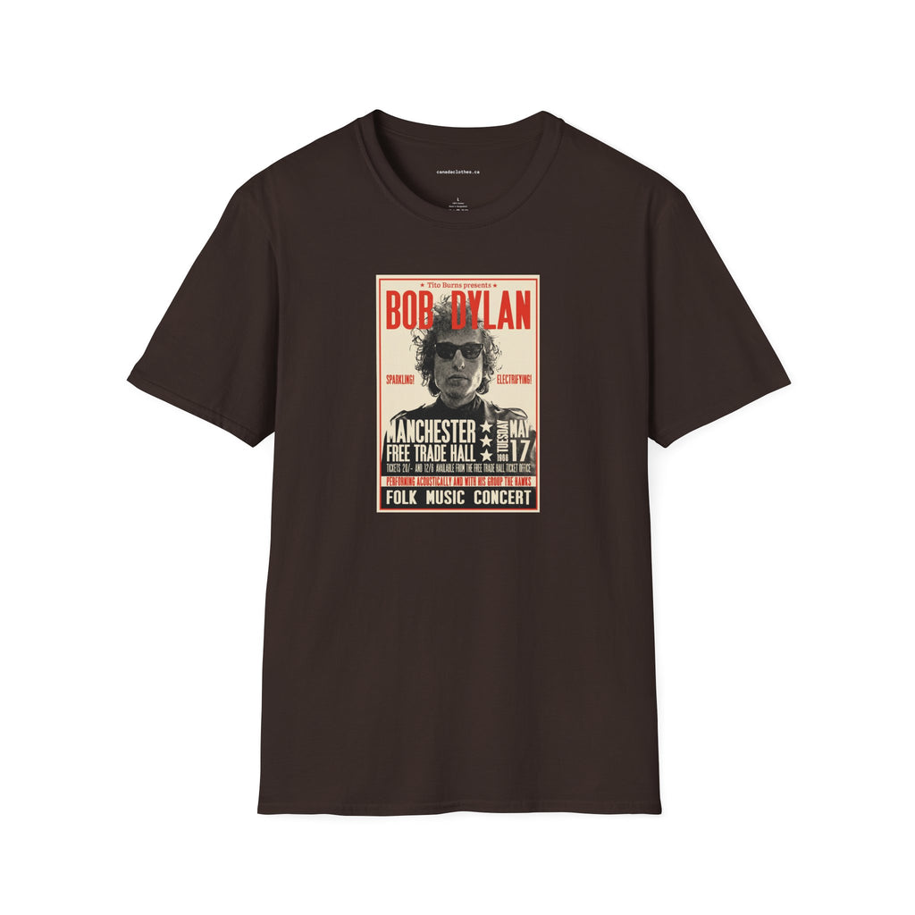 Bob Dylan Band Poster - Vintage Graphic T-Shirt - {{variant_option}} - T-Shirt - canadaclothes.ca