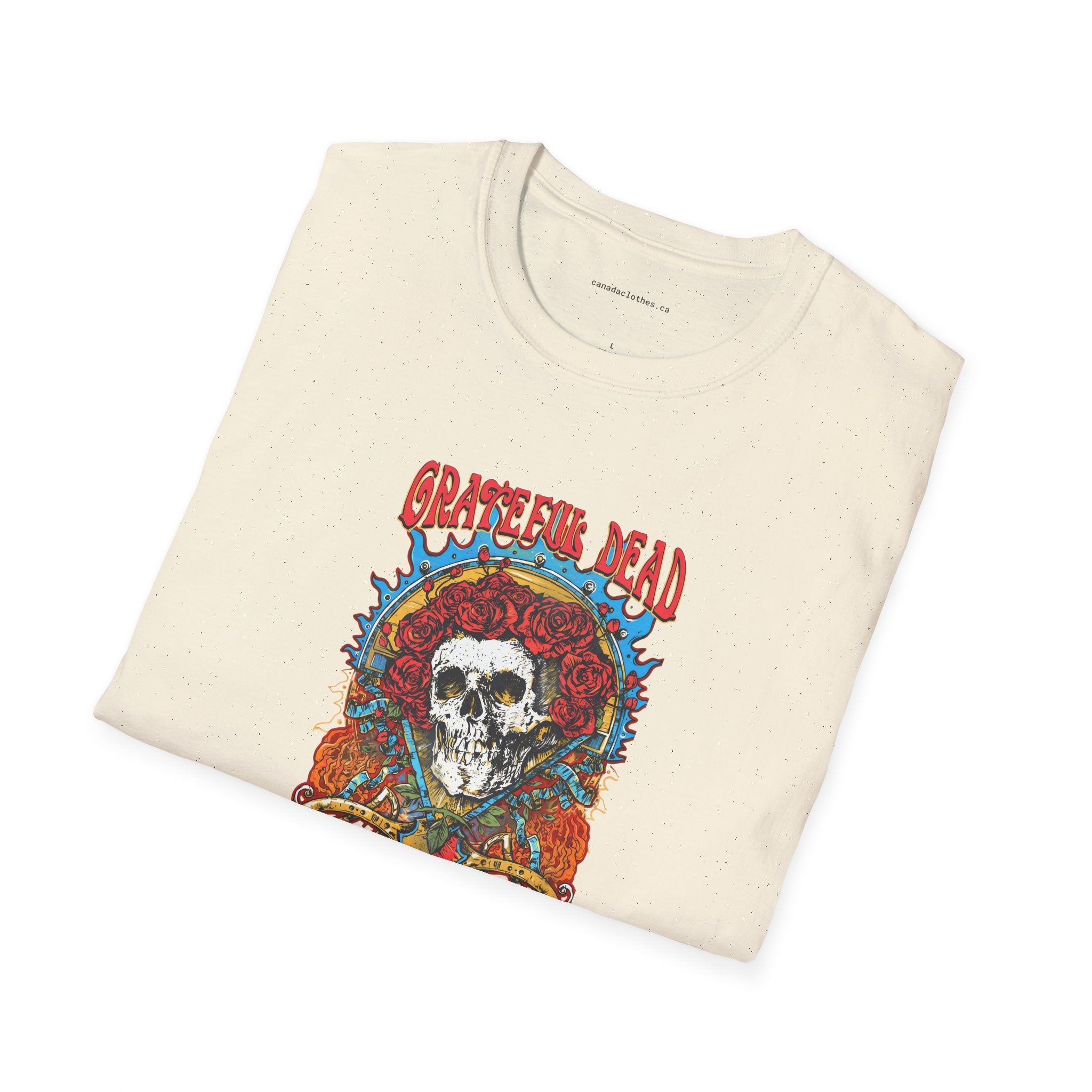 Grateful Dead Band Poster - Vintage Graphic T-Shirt - {{variant_option}} - T-Shirt - canadaclothes.ca