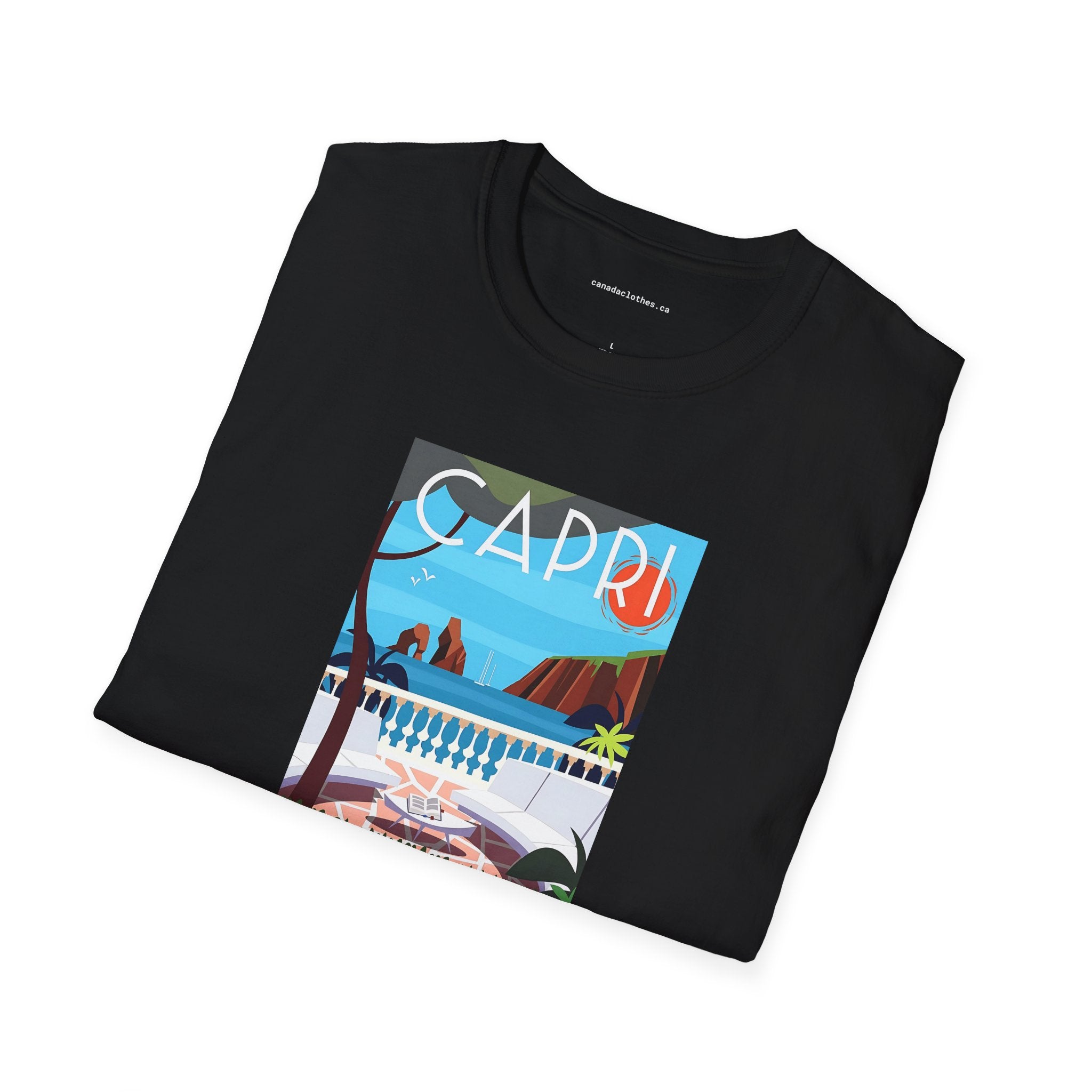 Capri - Vintage Graphic T-Shirt - {{variant_option}} - T-Shirt - canadaclothes.ca