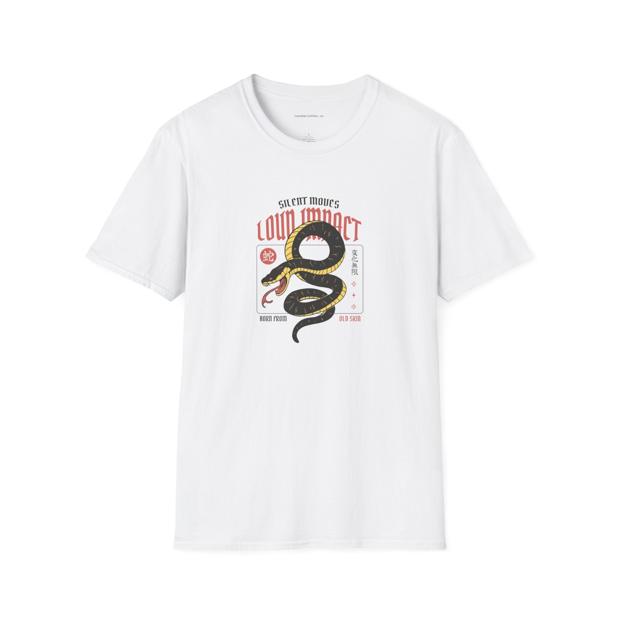 Loud Impact Snake - Vintage Graphic T-Shirt - {{variant_option}} - T-Shirt - canadaclothes.ca