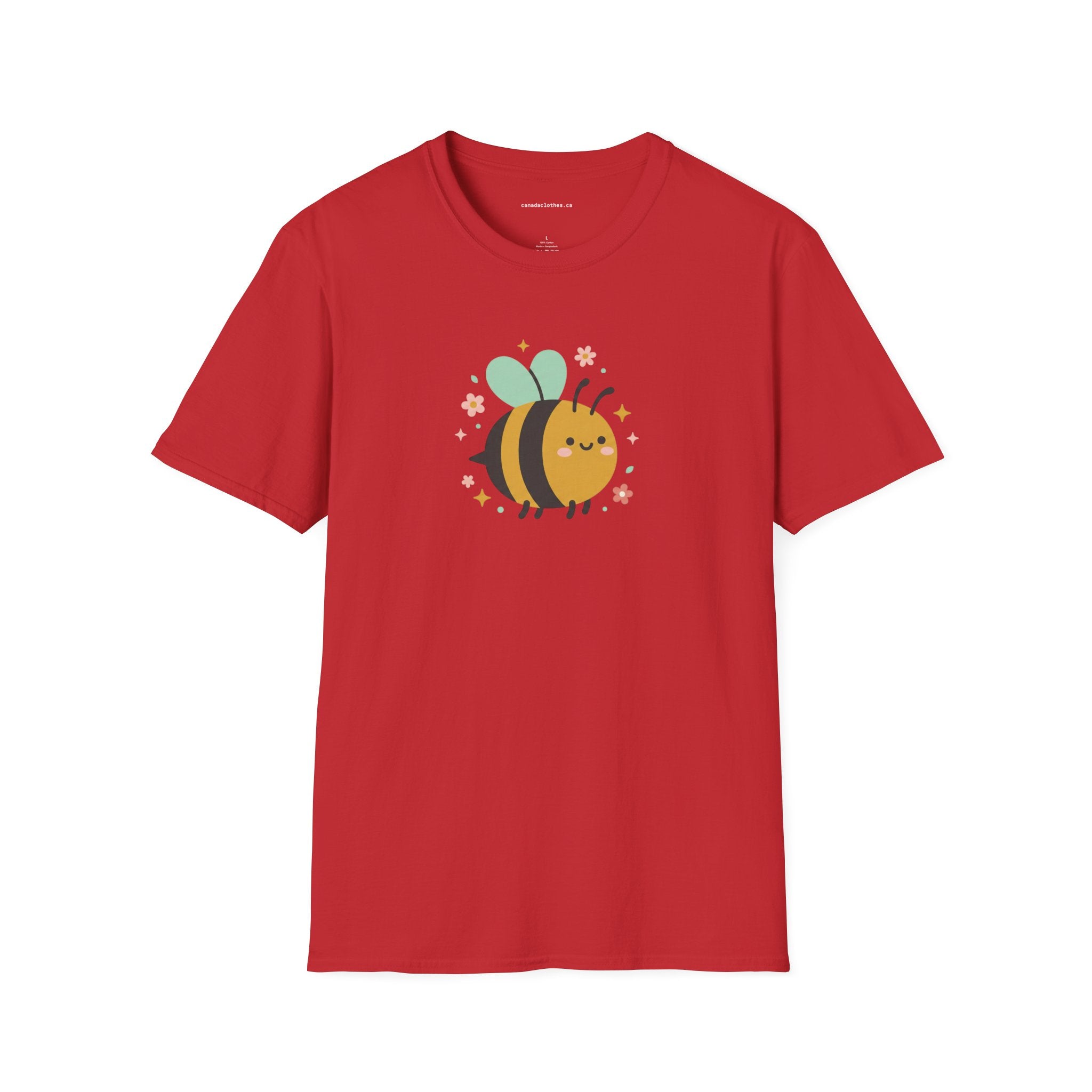 Cute Bumblebee - Vintage Graphic T-Shirt - {{variant_option}} - T-Shirt - canadaclothes.ca
