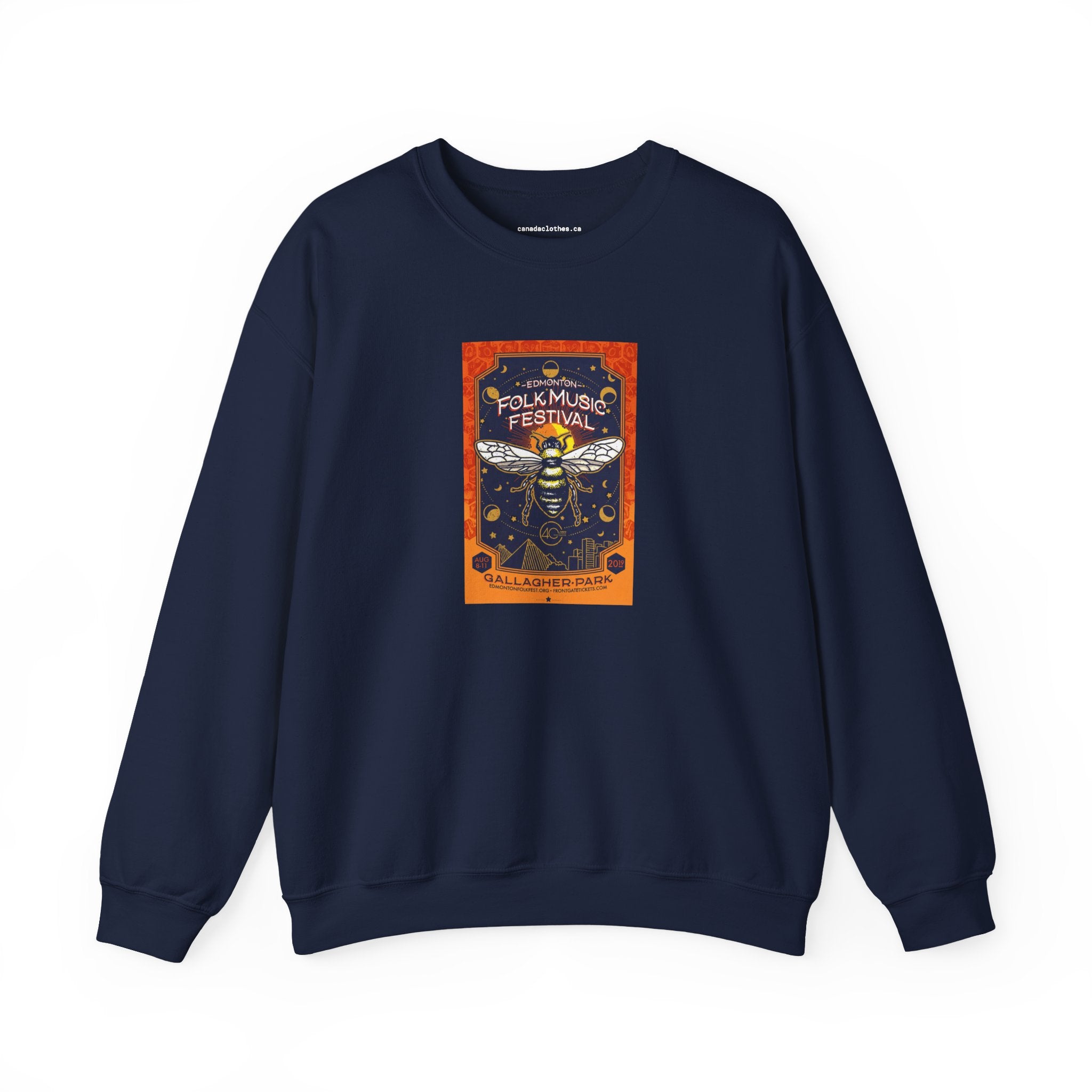 Edmonton Folk Festival - Vintage Graphic Sweatshirt - {{variant_option}} - Sweatshirt - canadaclothes.ca