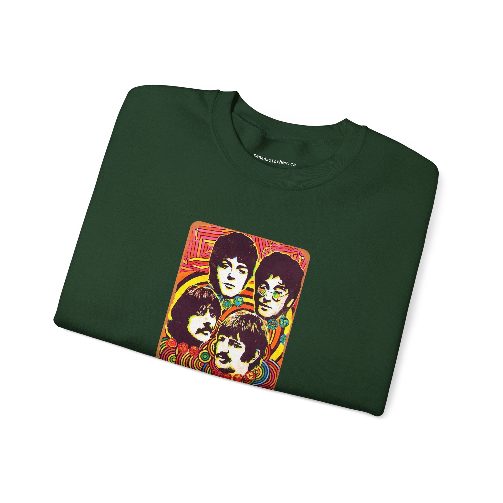 The Beatles Band Poster - Vintage Graphic Sweatshirt - {{variant_option}} - Sweatshirt - canadaclothes.ca