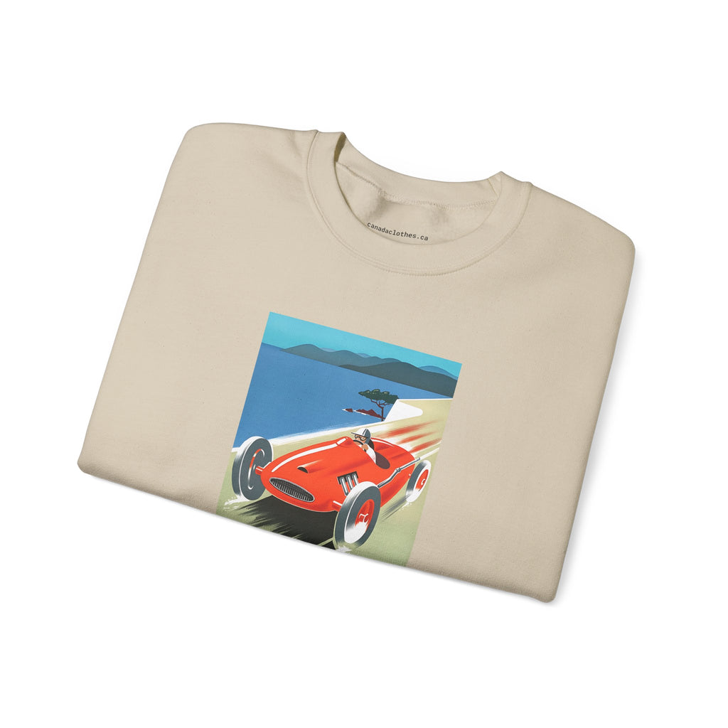 Côte d'Azur Travel Poster - Vintage Graphic Sweatshirt - {{variant_option}} - Sweatshirt - canadaclothes.ca