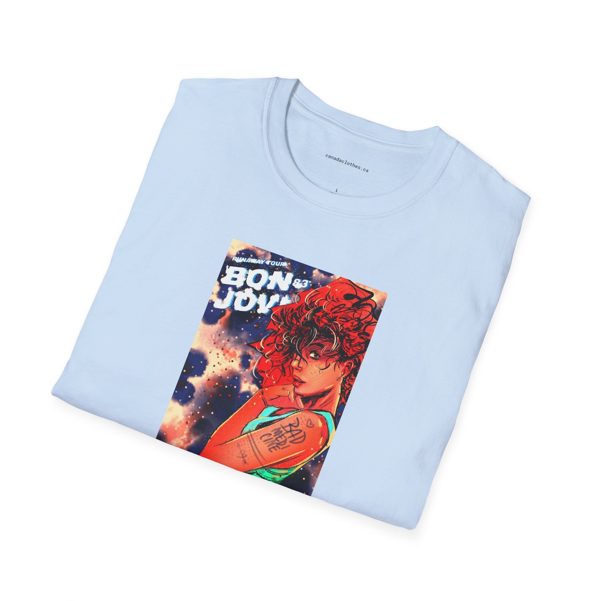 Bon Jovi Band Poster - Vintage Graphic T-Shirt - {{variant_option}} - T-Shirt - canadaclothes.ca