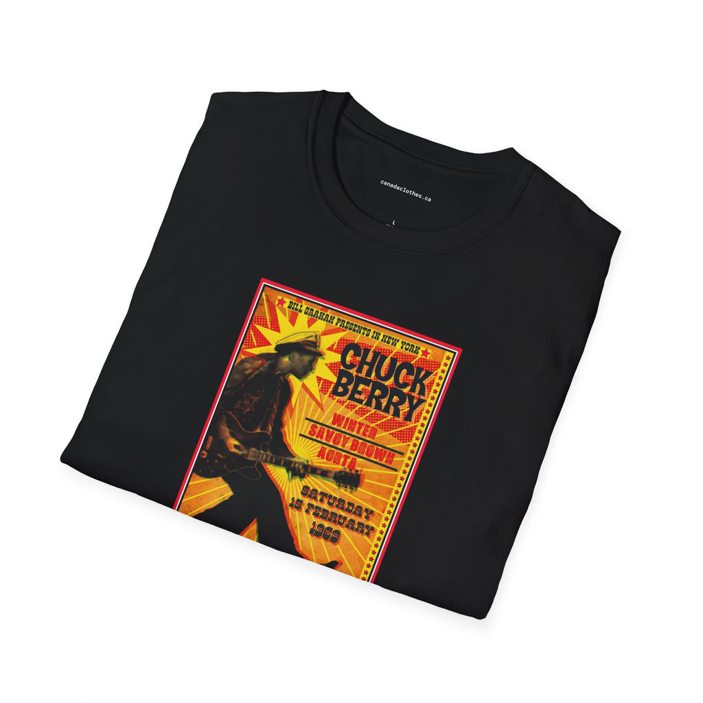 Chuck Berry Band Poster - Vintage Graphic T-Shirt - {{variant_option}} - T-Shirt - canadaclothes.ca