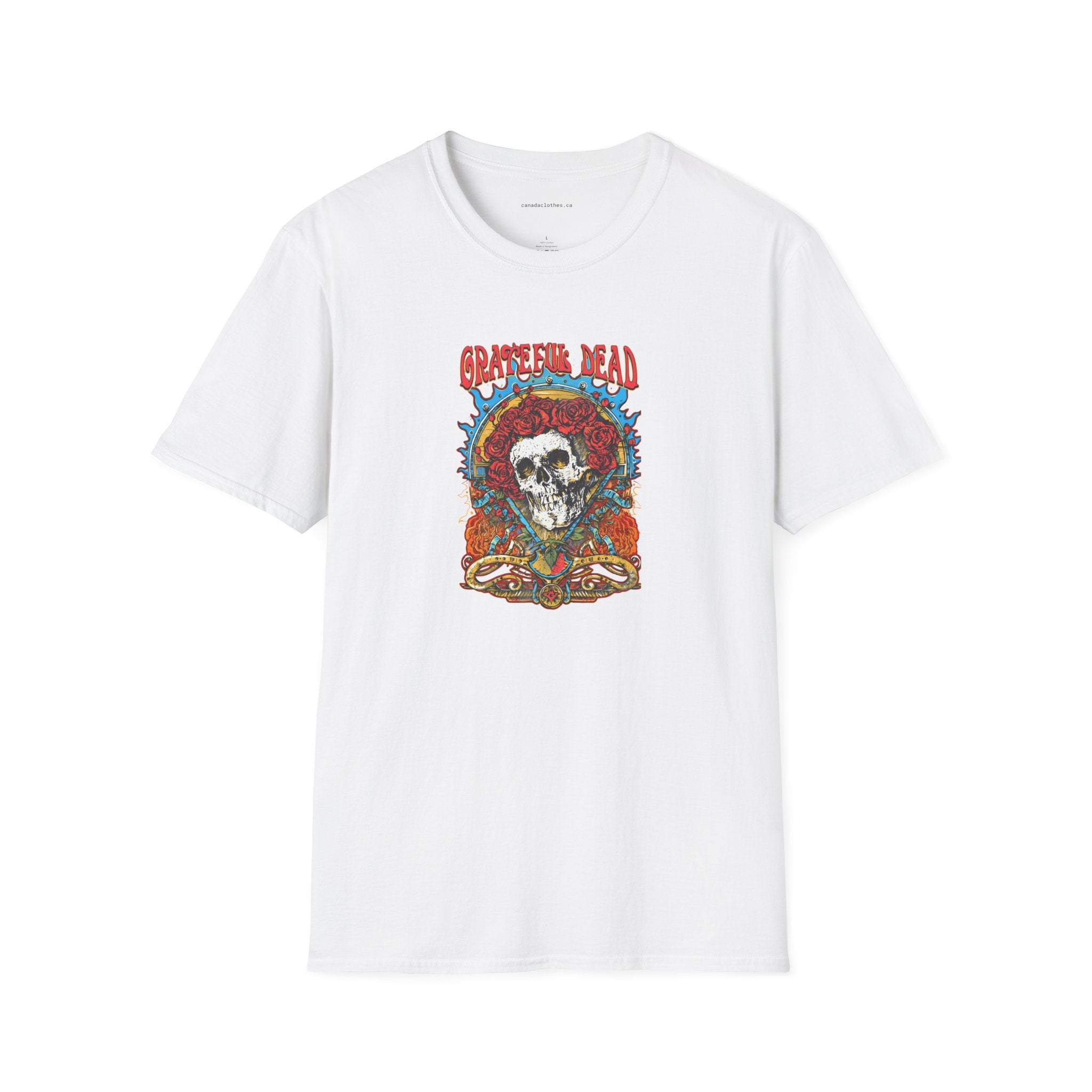 Grateful Dead Band Poster - Vintage Graphic T-Shirt - {{variant_option}} - T-Shirt - canadaclothes.ca