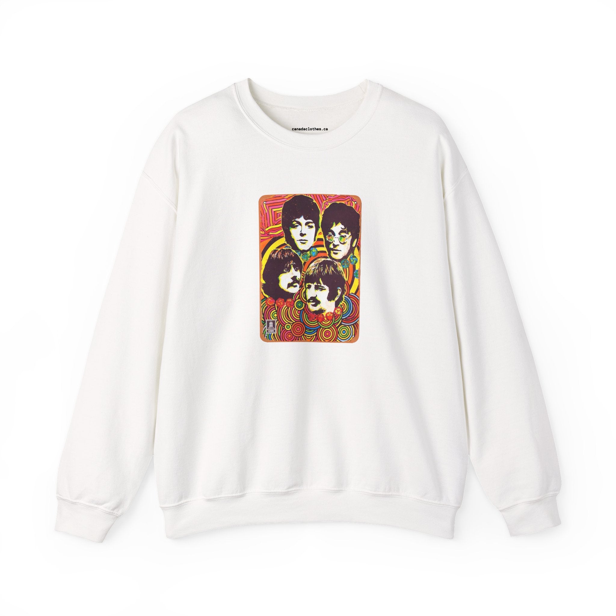 The Beatles Band Poster - Vintage Graphic Sweatshirt - {{variant_option}} - Sweatshirt - canadaclothes.ca