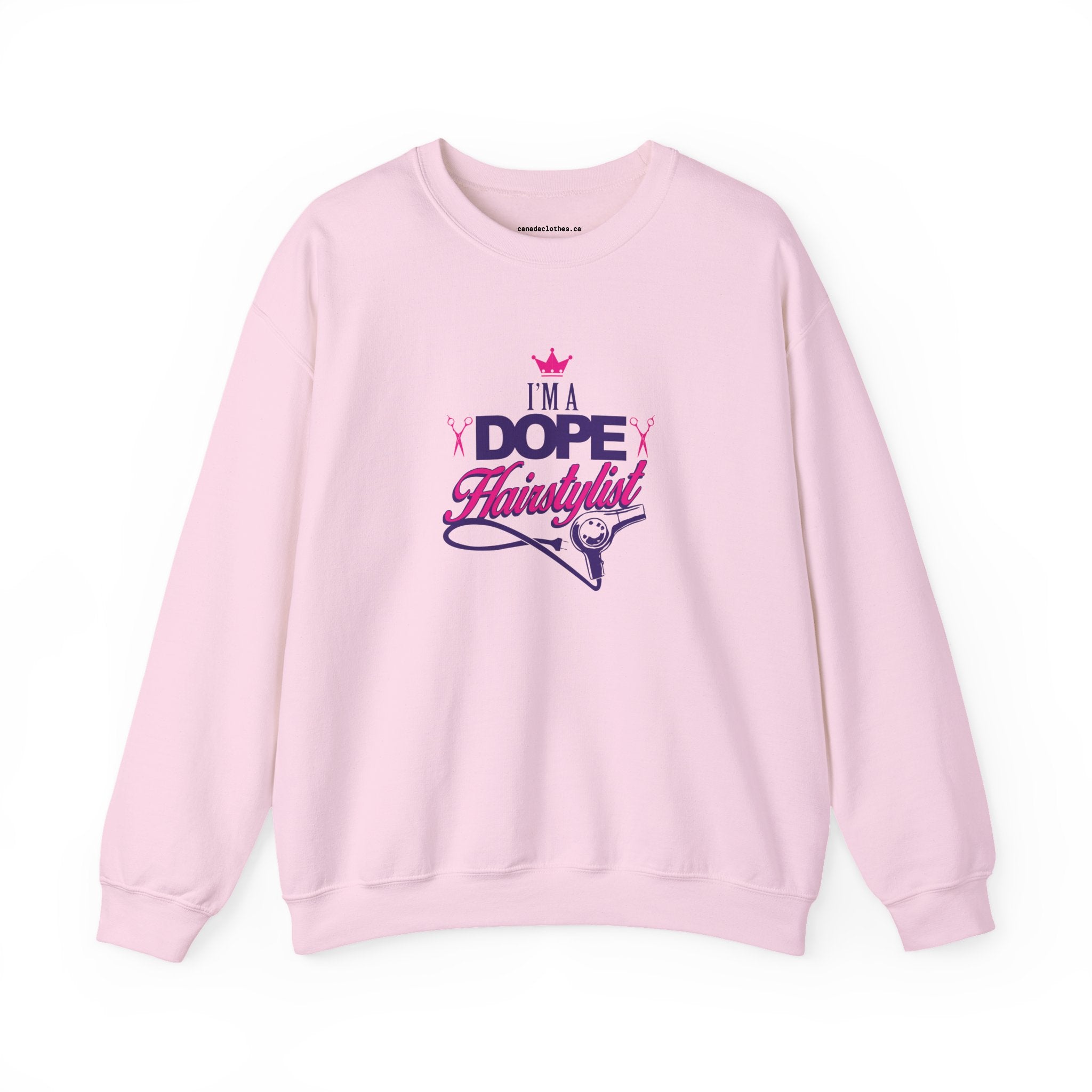 I'm A Dope Hairstylist - Vintage Graphic Sweatshirt - {{variant_option}} - Sweatshirt - canadaclothes.ca