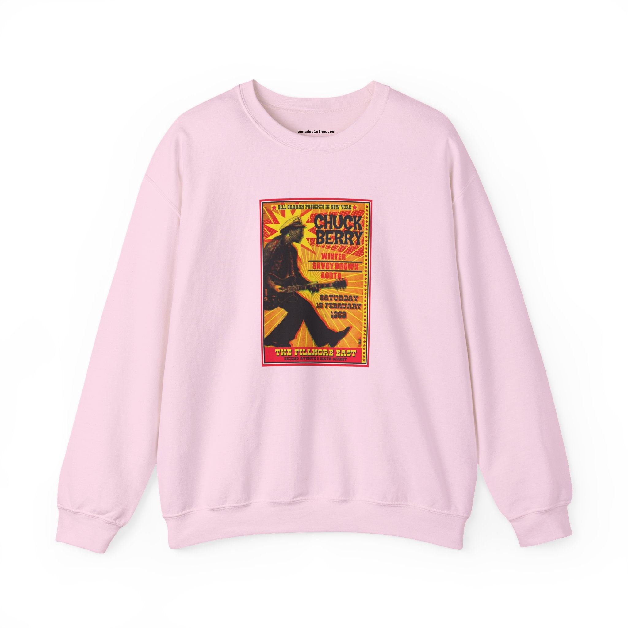 Chuck Berry - Vintage Graphic Sweatshirt - {{variant_option}} - Sweatshirt - canadaclothes.ca