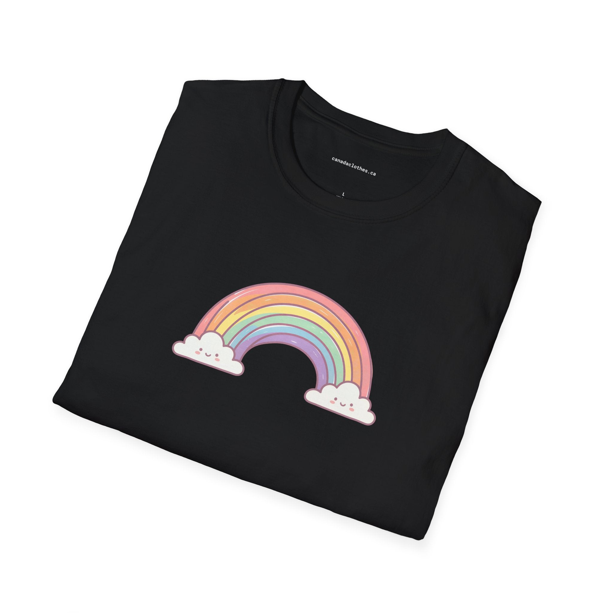 Cute Rainbow - Vintage Graphic T-Shirt - {{variant_option}} - T-Shirt - canadaclothes.ca