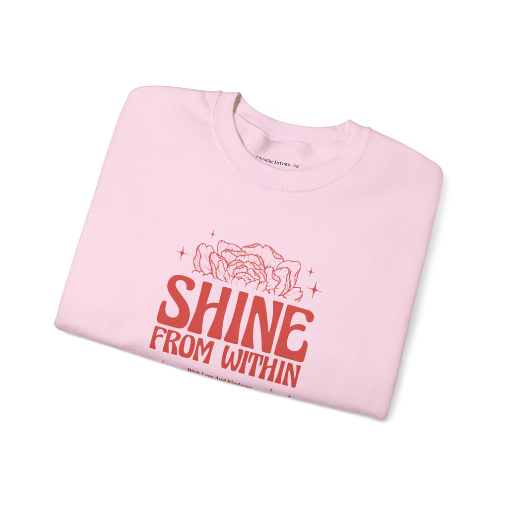 Shine From Within - Vintage Graphic Sweatshirt - {{variant_option}} - Sweatshirt - canadaclothes.ca