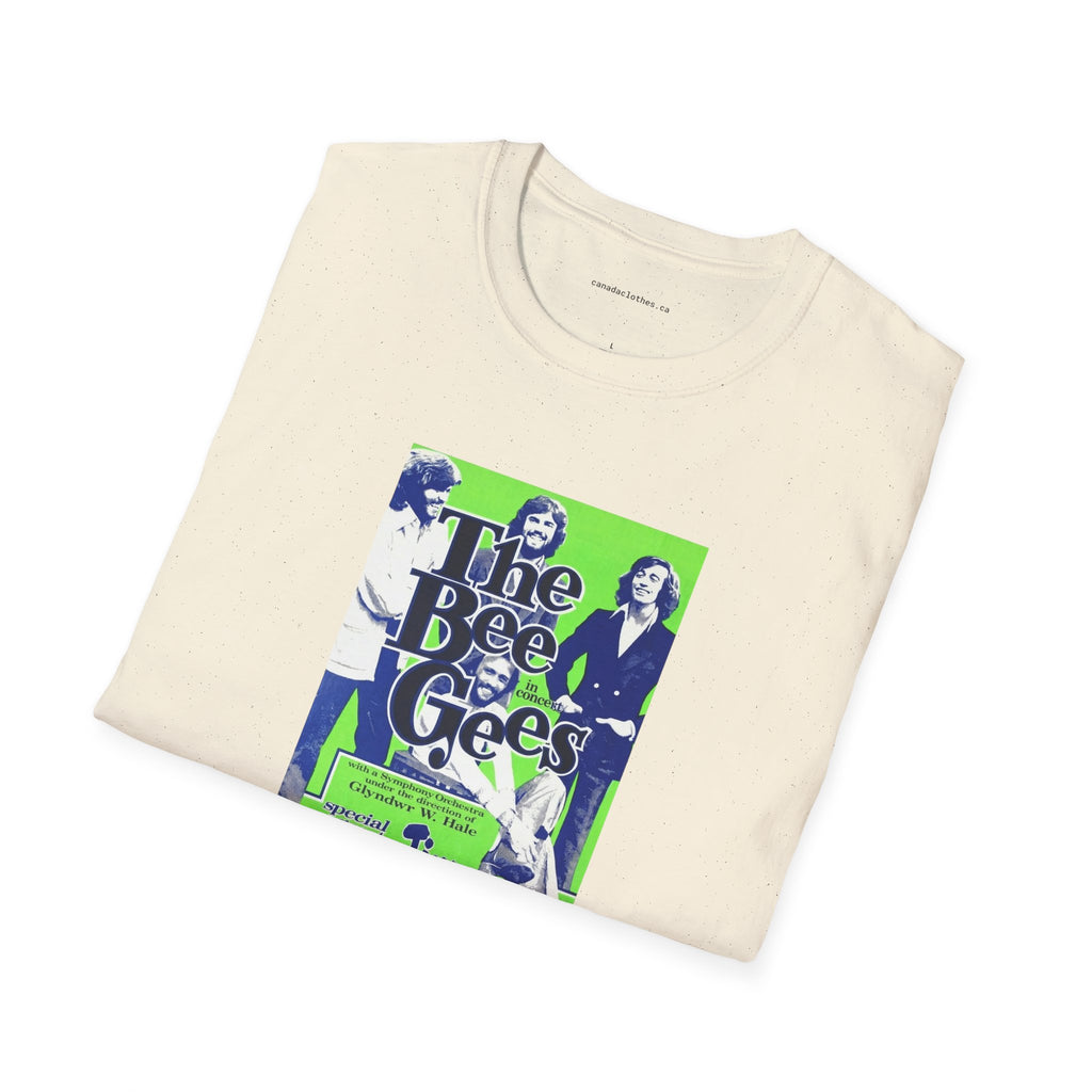 Bee Gees Band Poster - Vintage Graphic T-Shirt - {{variant_option}} - T-Shirt - canadaclothes.ca