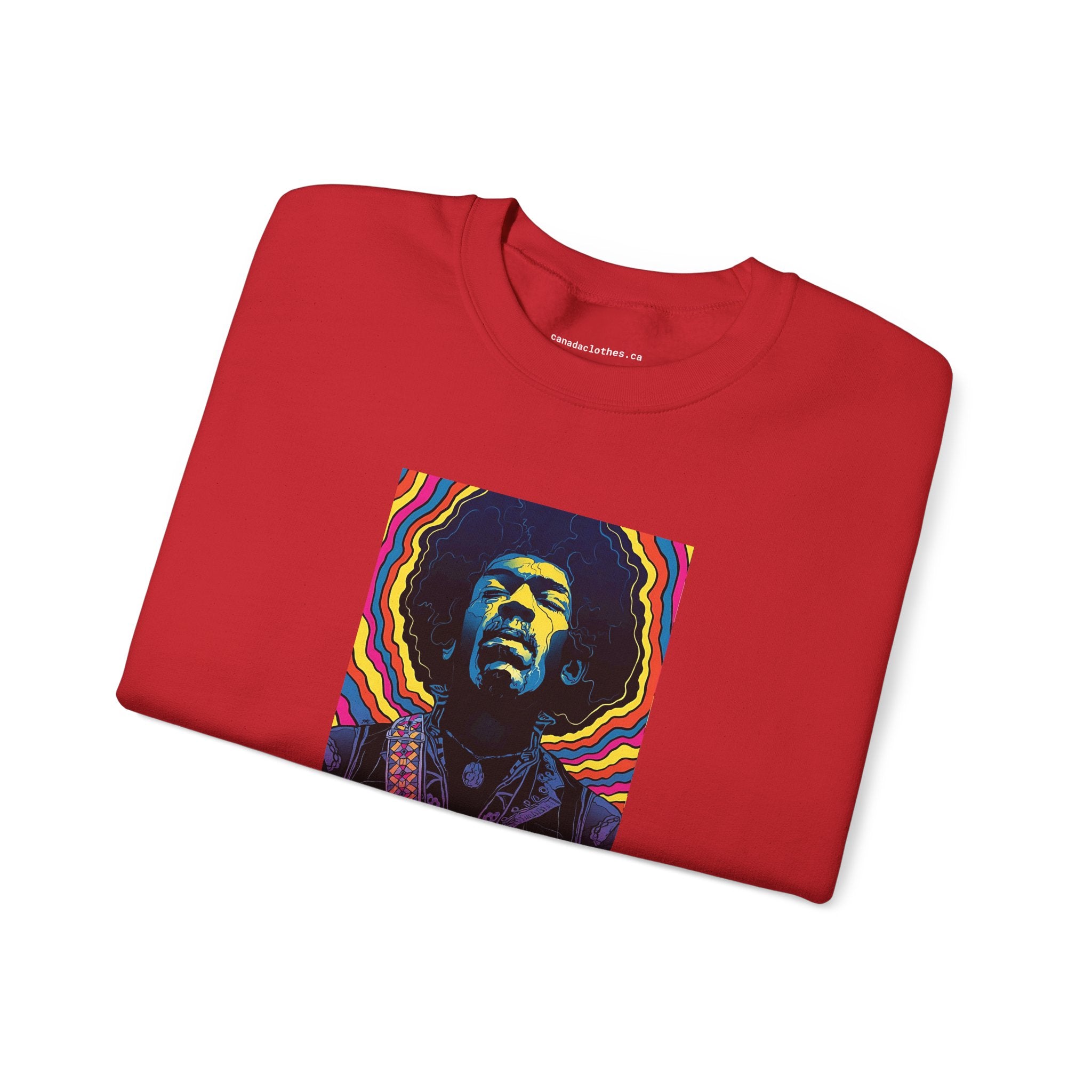 Jimi Hendrix Voodoo Child - Vintage Graphic Sweatshirt - {{variant_option}} - Sweatshirt - canadaclothes.ca