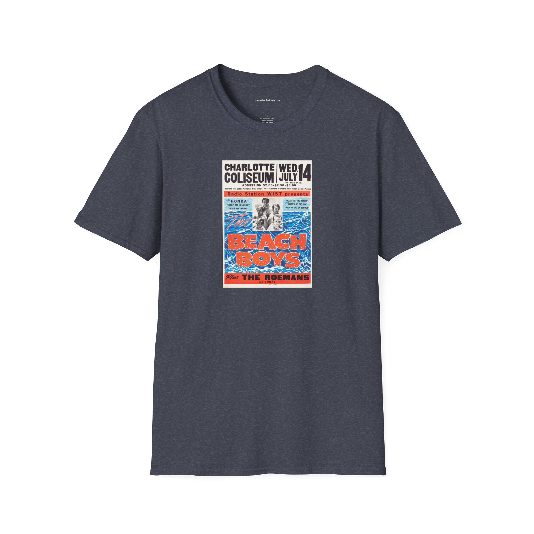Retro Festival Poster - Vintage Graphic T-Shirt - {{variant_option}} - T-Shirt - canadaclothes.ca