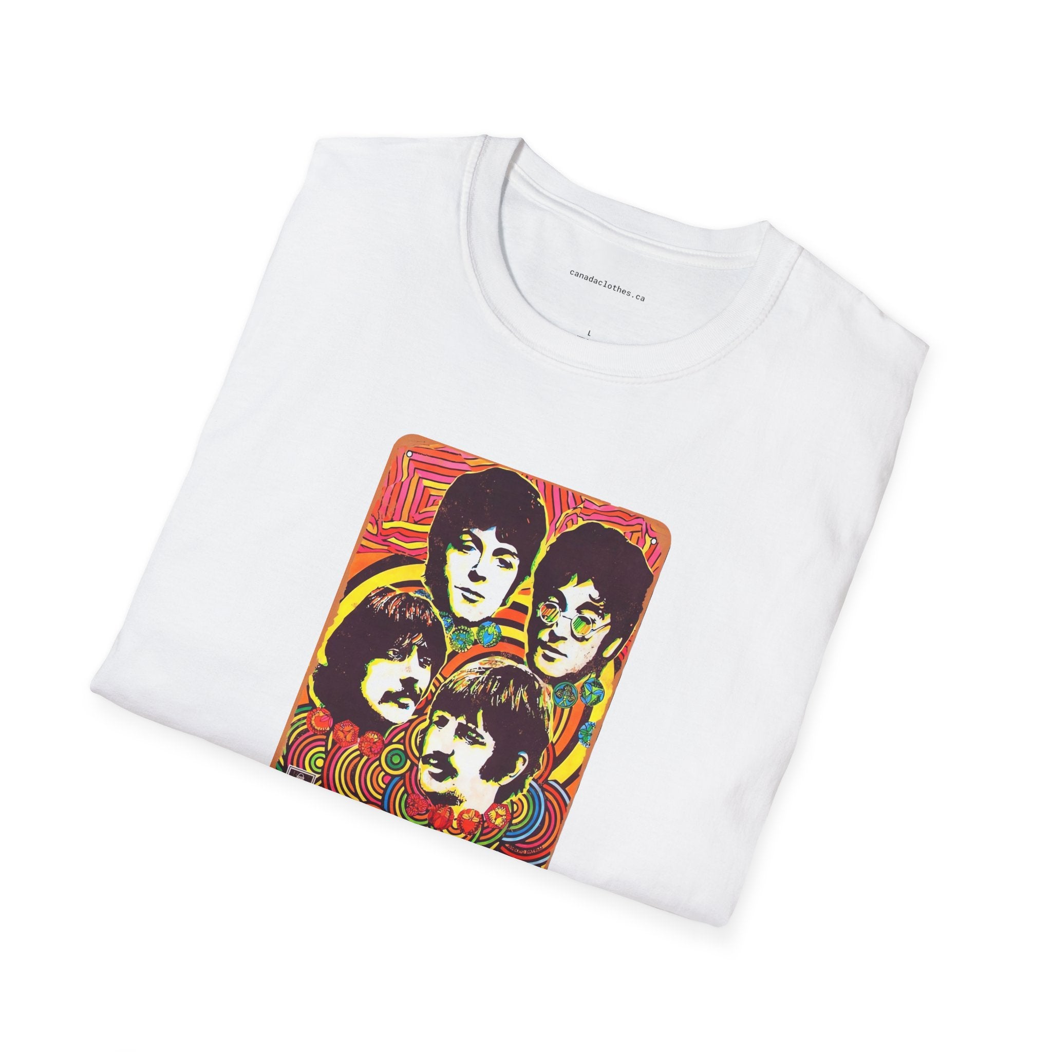 The Beatles Band Poster - Vintage Graphic T-Shirt - {{variant_option}} - T-Shirt - canadaclothes.ca