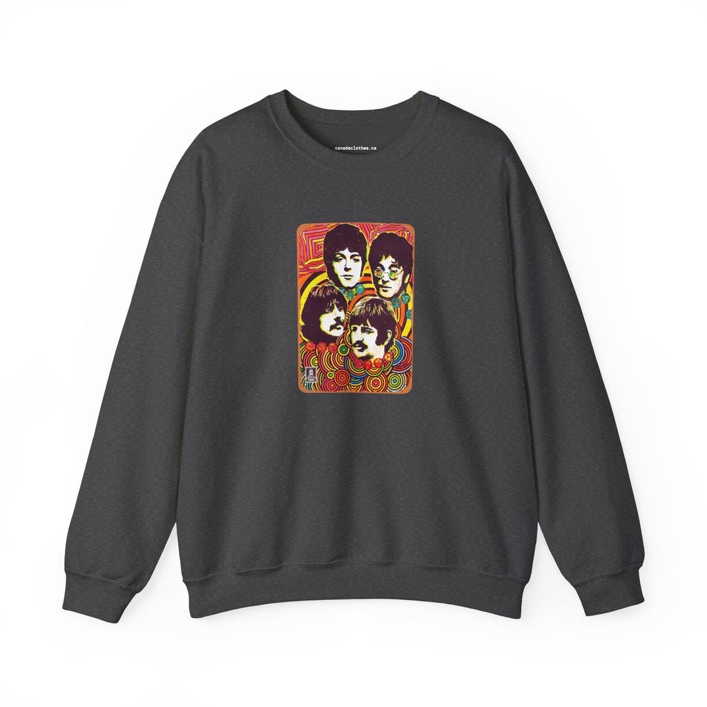 The Beatles Band Poster - Vintage Graphic Sweatshirt - {{variant_option}} - Sweatshirt - canadaclothes.ca