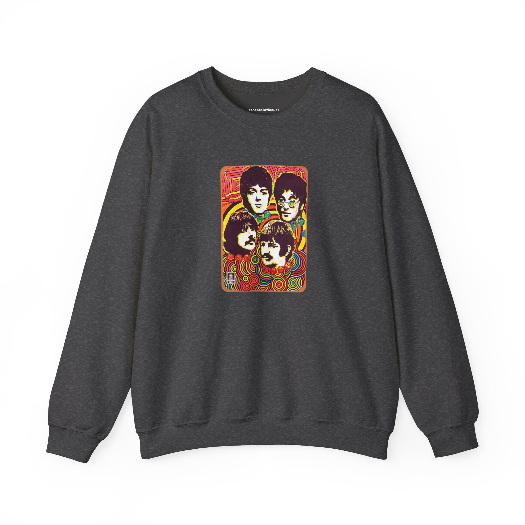 The Beatles Band Poster - Vintage Graphic Sweatshirt - {{variant_option}} - Sweatshirt - canadaclothes.ca
