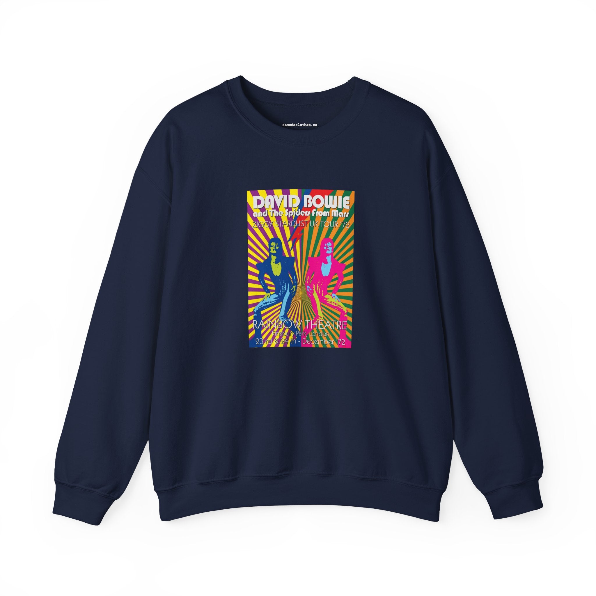 David Bowie - Vintage Graphic Sweatshirt - {{variant_option}} - Sweatshirt - canadaclothes.ca